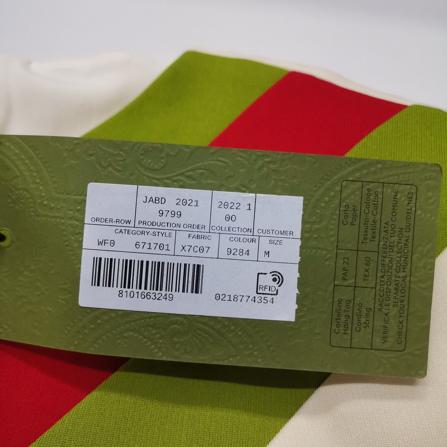 Gucci Gucci Striped V-neck Dress M Size M / US 6-8 / IT 42-44 - 2 Thumbnail