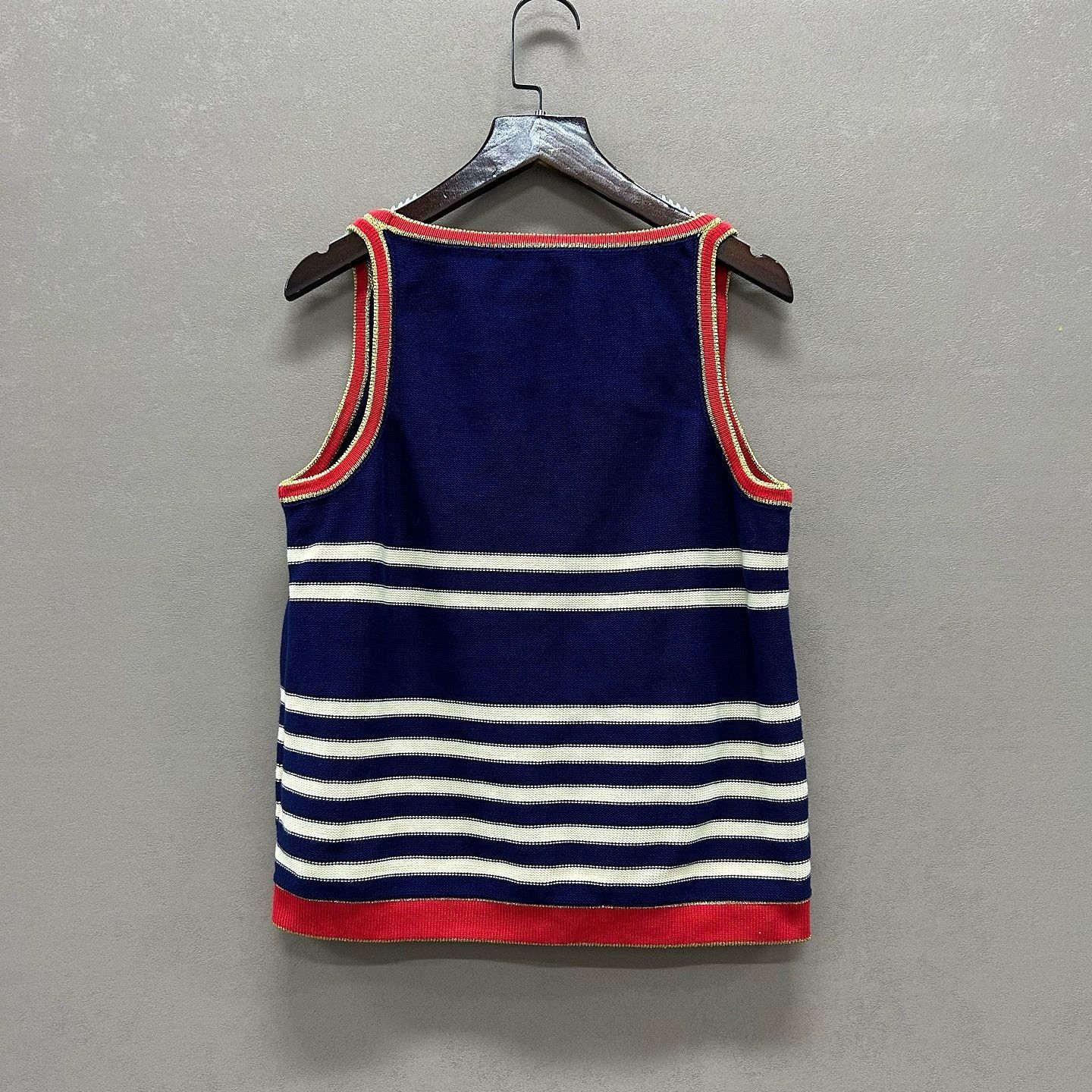 Gucci Gucci Striped Logo Tank Top Size M Size M / US 6-8 / IT 42-44 - 2 Thumbnail