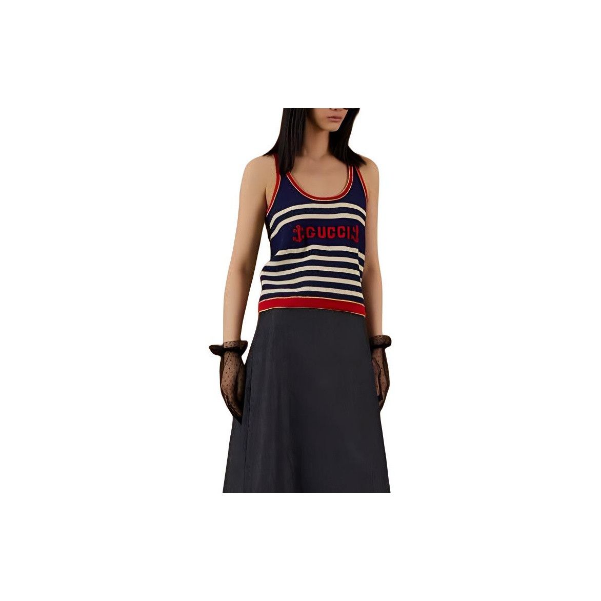 Gucci Gucci Striped Logo Tank Top Size M Size M / US 6-8 / IT 42-44 - 7 Thumbnail
