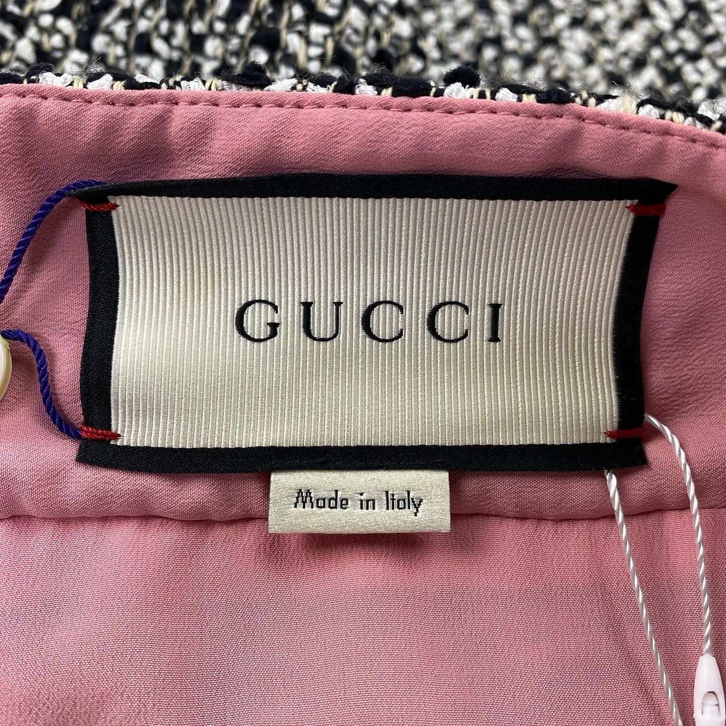 Gucci Gucci GG Buckle Tweed Mini Skirt Size 40 Size 27" / US 4 / IT 40 - 3 Thumbnail
