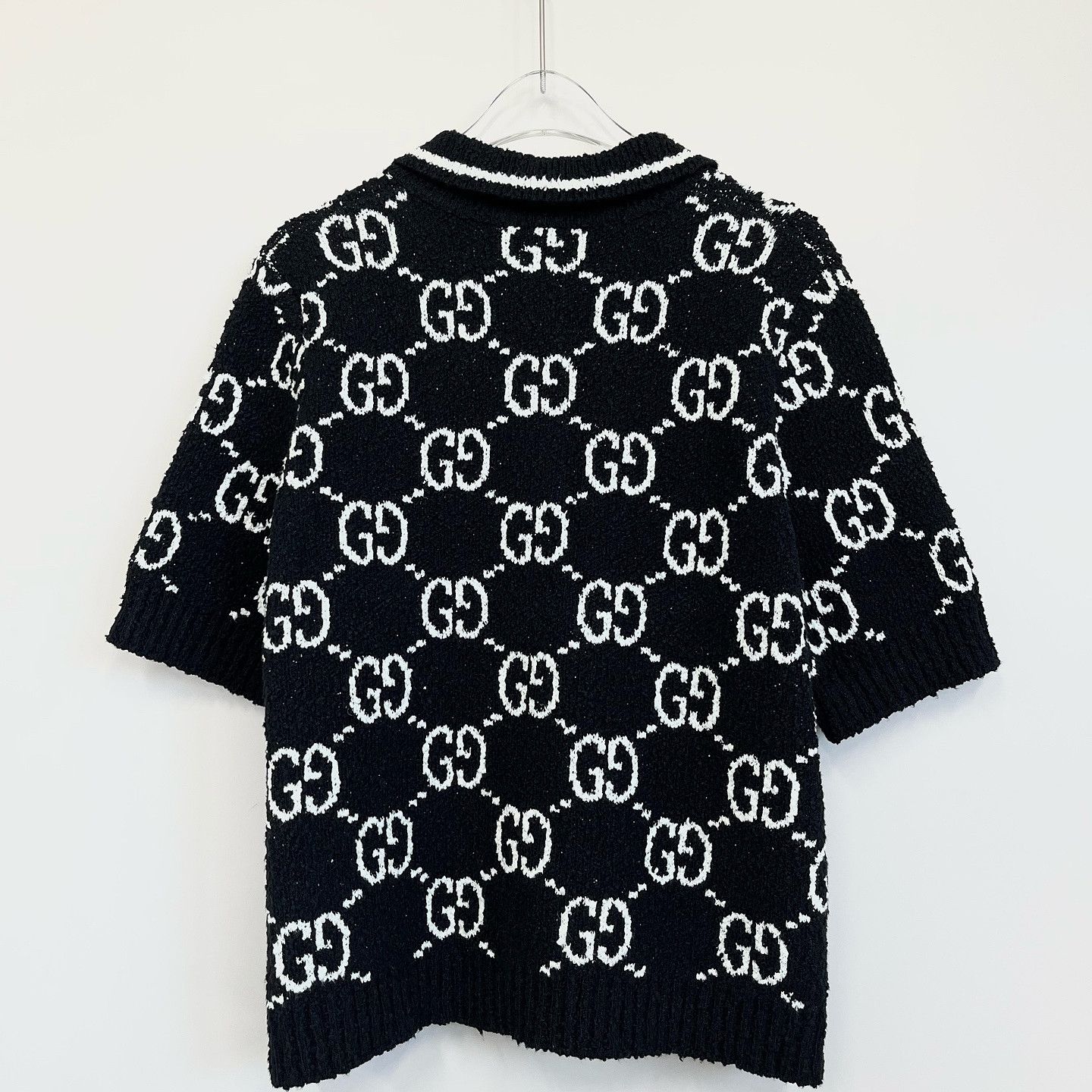 Gucci Gucci GG Monogram Knit Polo Size XS Size XS / US 0-2 / IT 36-38 - 2 Thumbnail