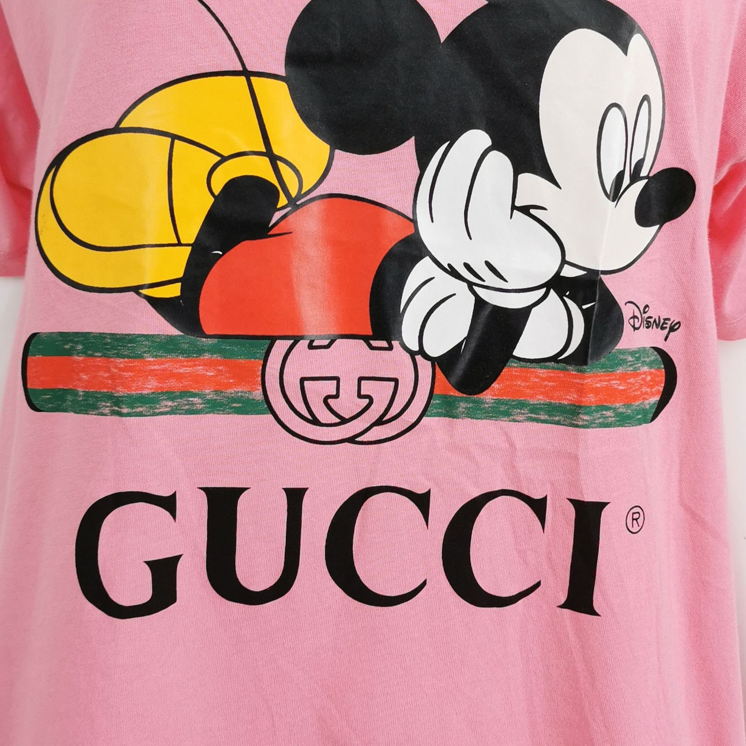 Gucci Gucci x Disney Mickey Logo T-Shirt Size M Size US M / EU 48-50 / 2 - 3 Thumbnail