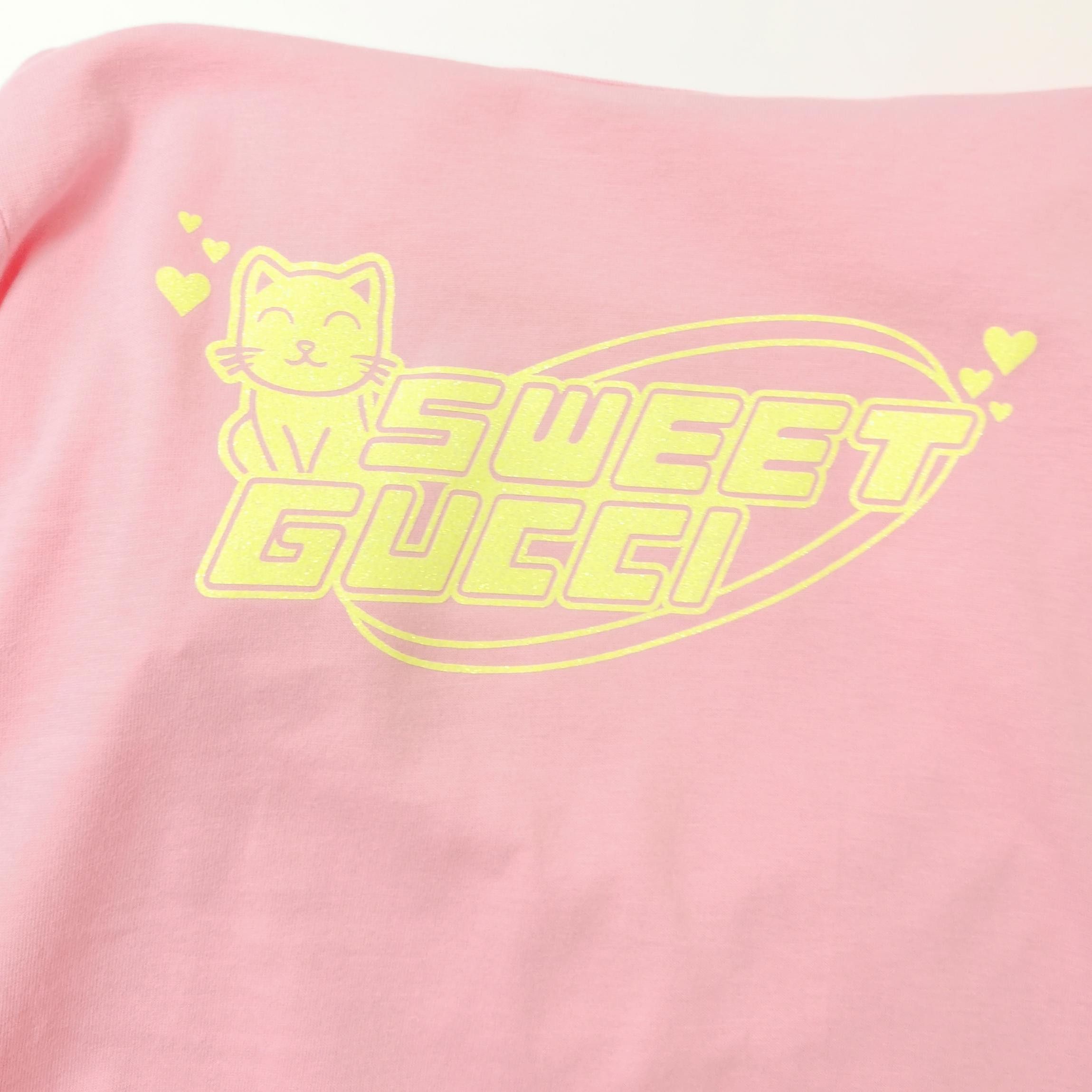 Gucci Gucci Cat Logo T-Shirt Size XS Size XS / US 0-2 / IT 36-38 - 3 Thumbnail