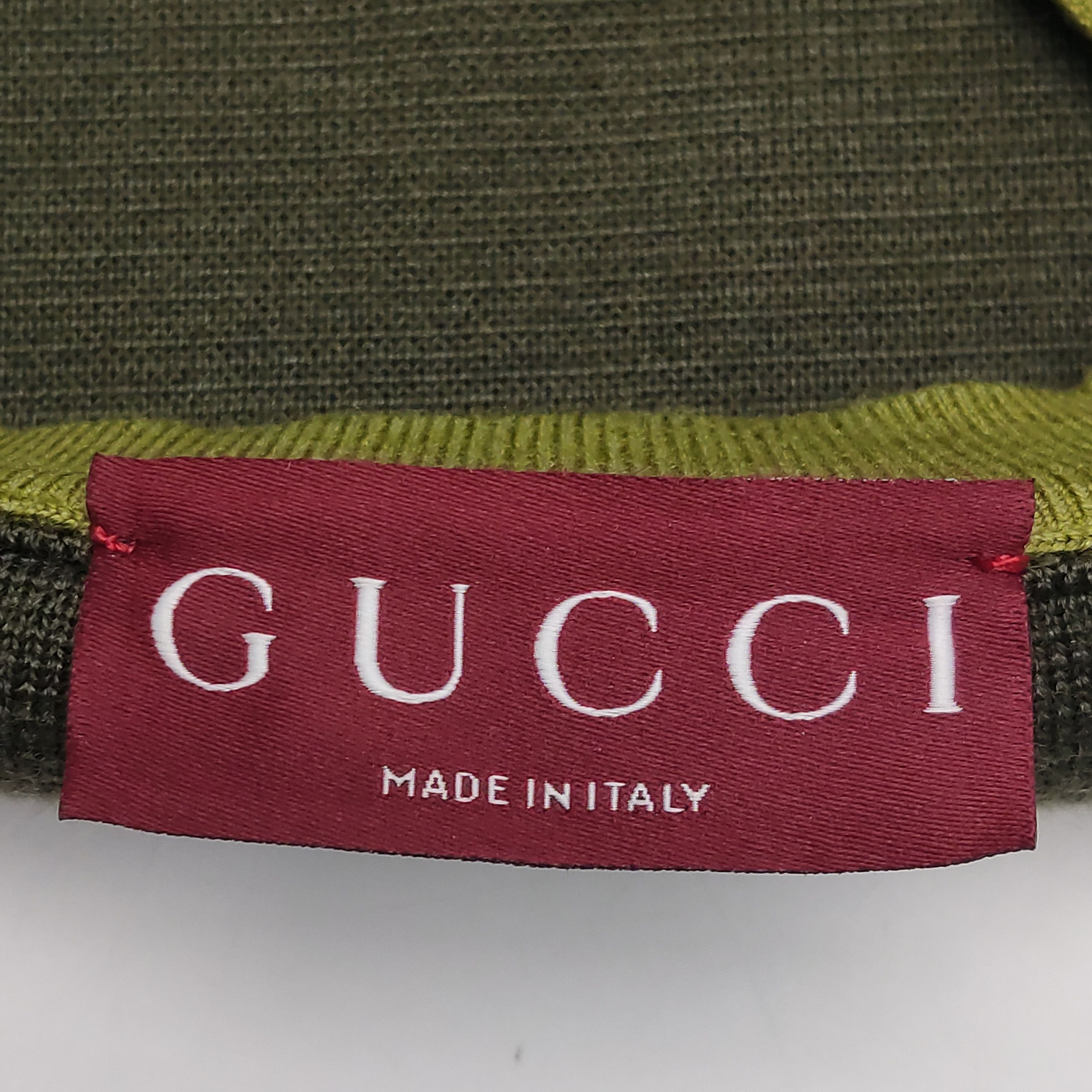 Gucci Gucci Colorblock Wool Silk Cardigan Size L Size US L / EU 52-54 / 3 - 5 Thumbnail