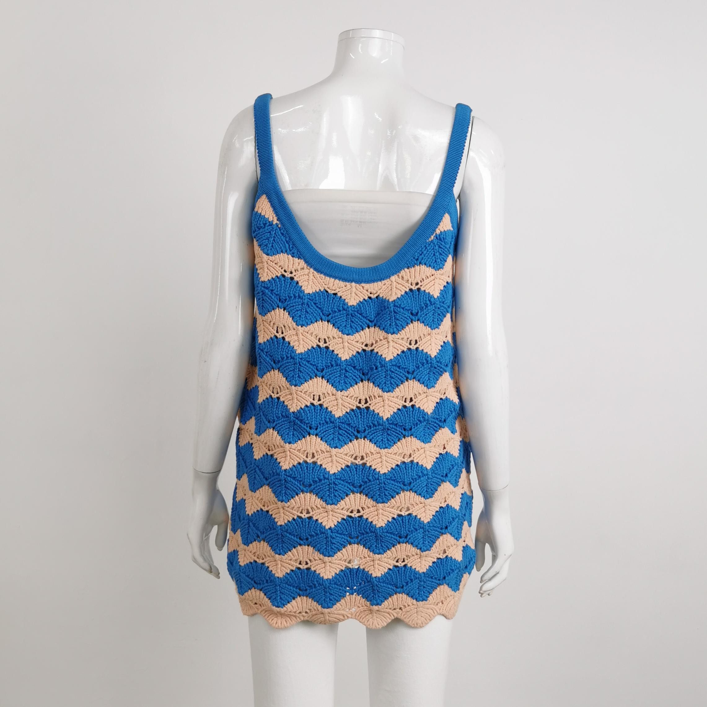 Gucci Gucci Chevron Knit Tank Top XL Size XL / US 12-14 / IT 48-50 - 2 Thumbnail