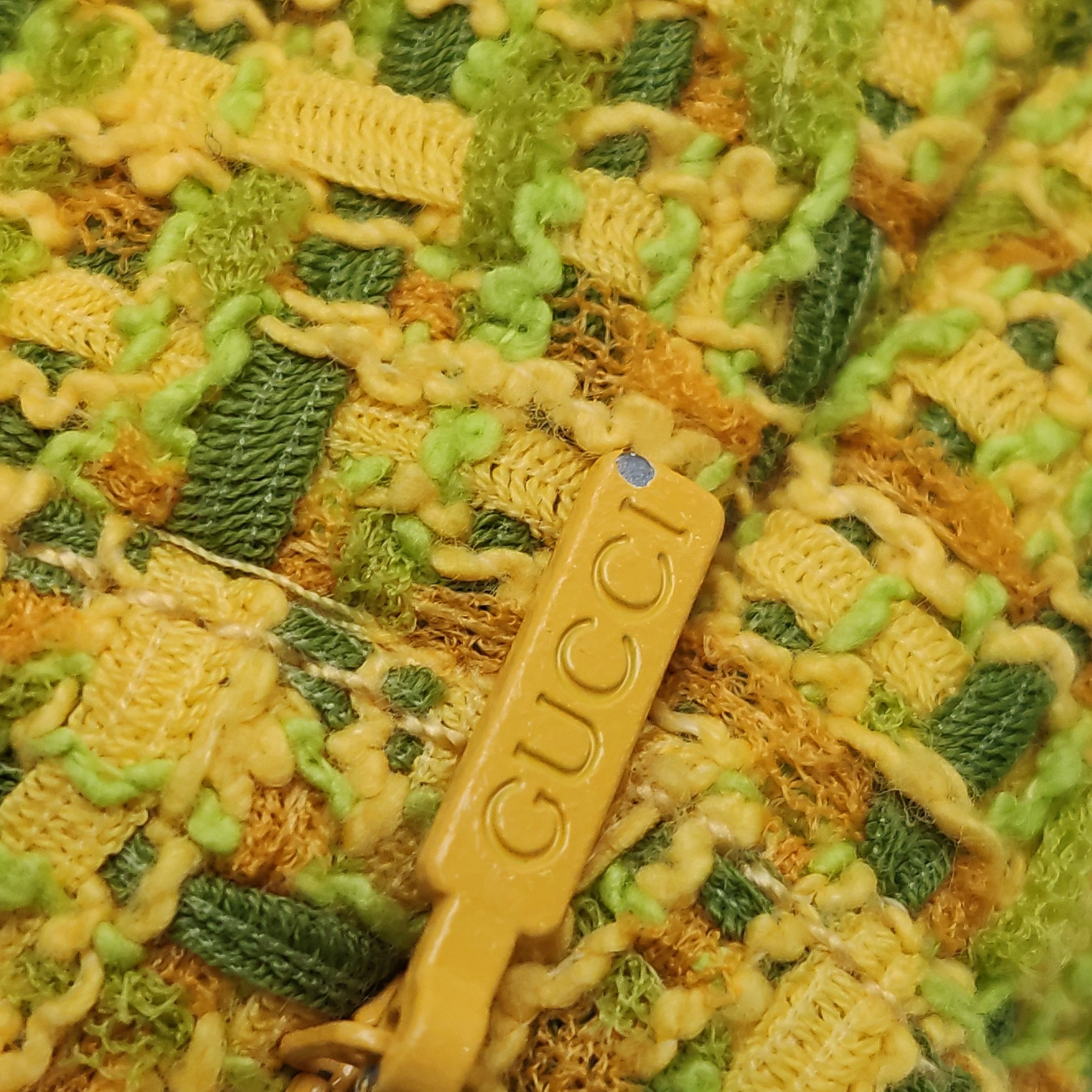 Gucci Gucci Yellow Cotton Mini Skirt Size 44 Size 30" / US 8 / IT 44 - 9 Thumbnail