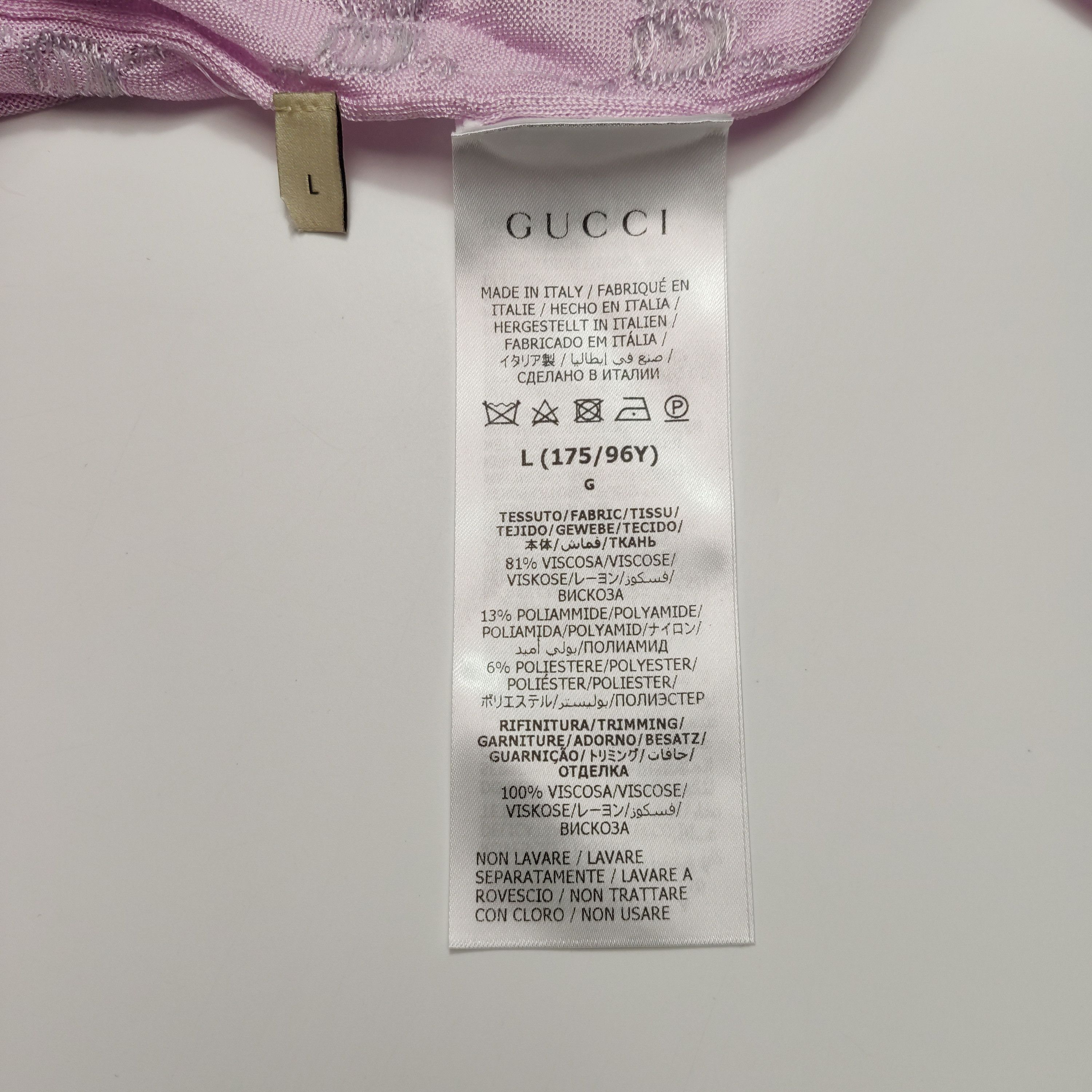 Gucci Gucci Monogram Knit Sweater Size L Size L / US 10 / IT 46 - 6 Thumbnail