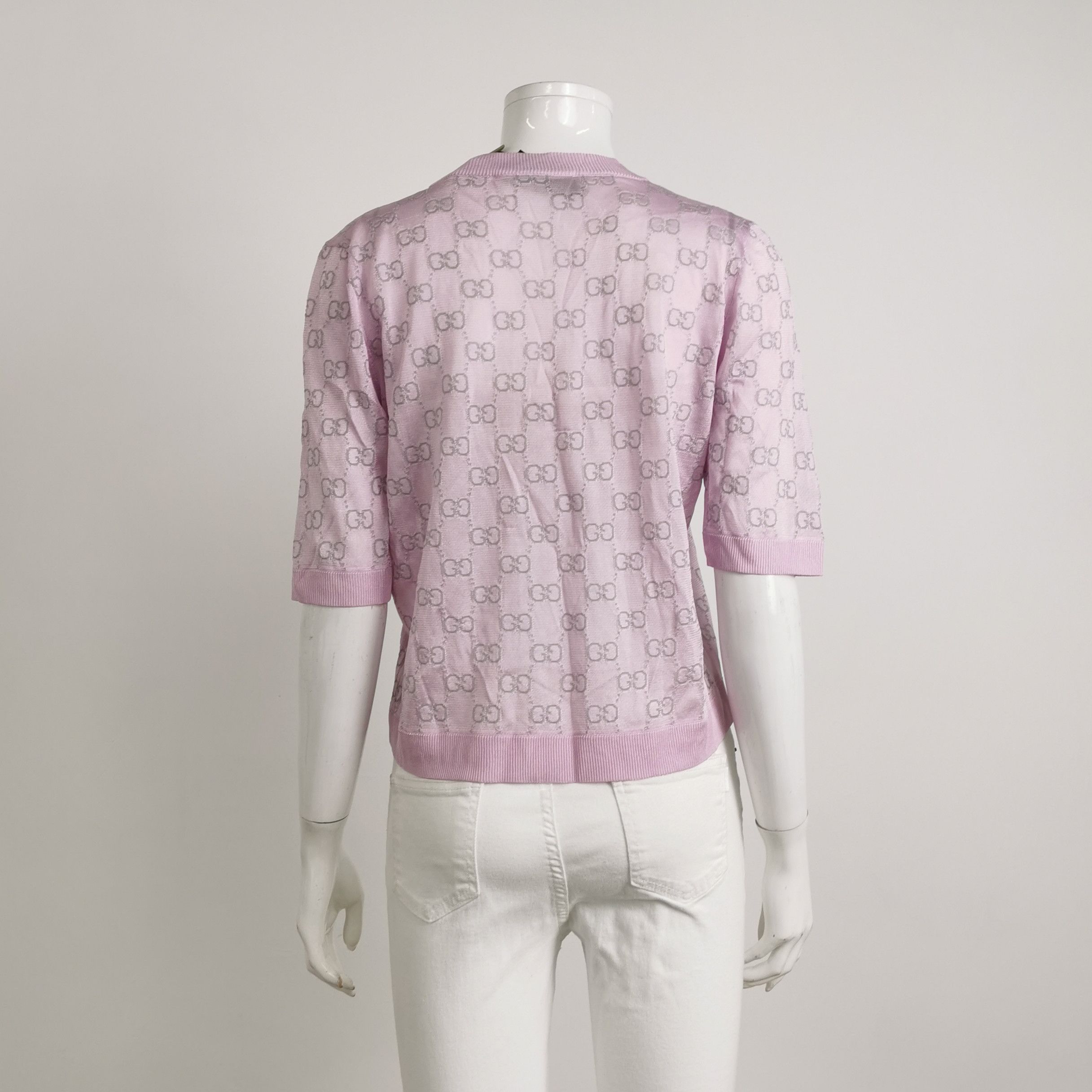 Gucci Gucci Monogram Knit Sweater Size L Size L / US 10 / IT 46 - 2 Thumbnail