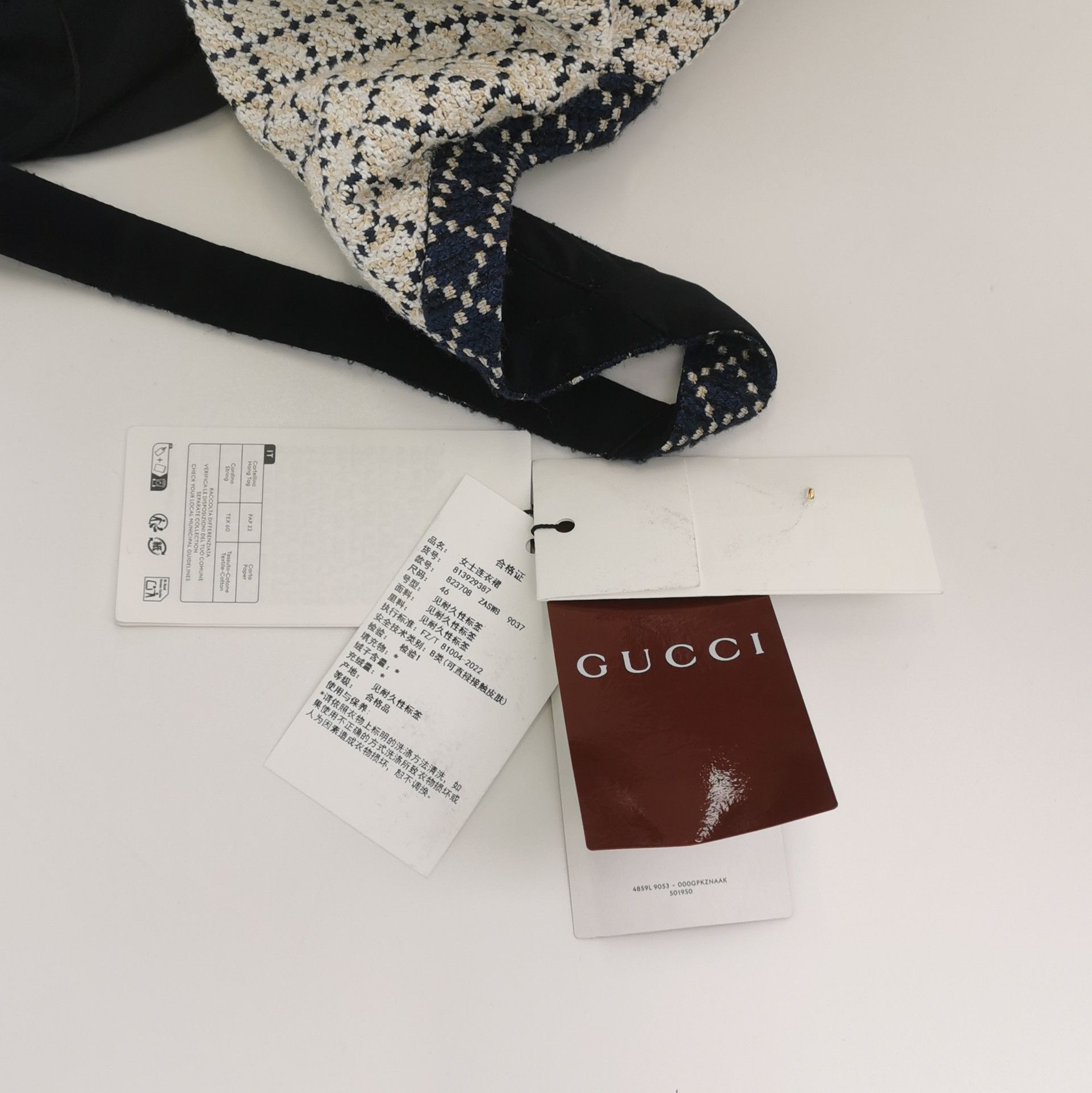 Gucci Gucci Check Pattern Mini Dress Size 46 Size L / US 10 / IT 46 - 4 Thumbnail