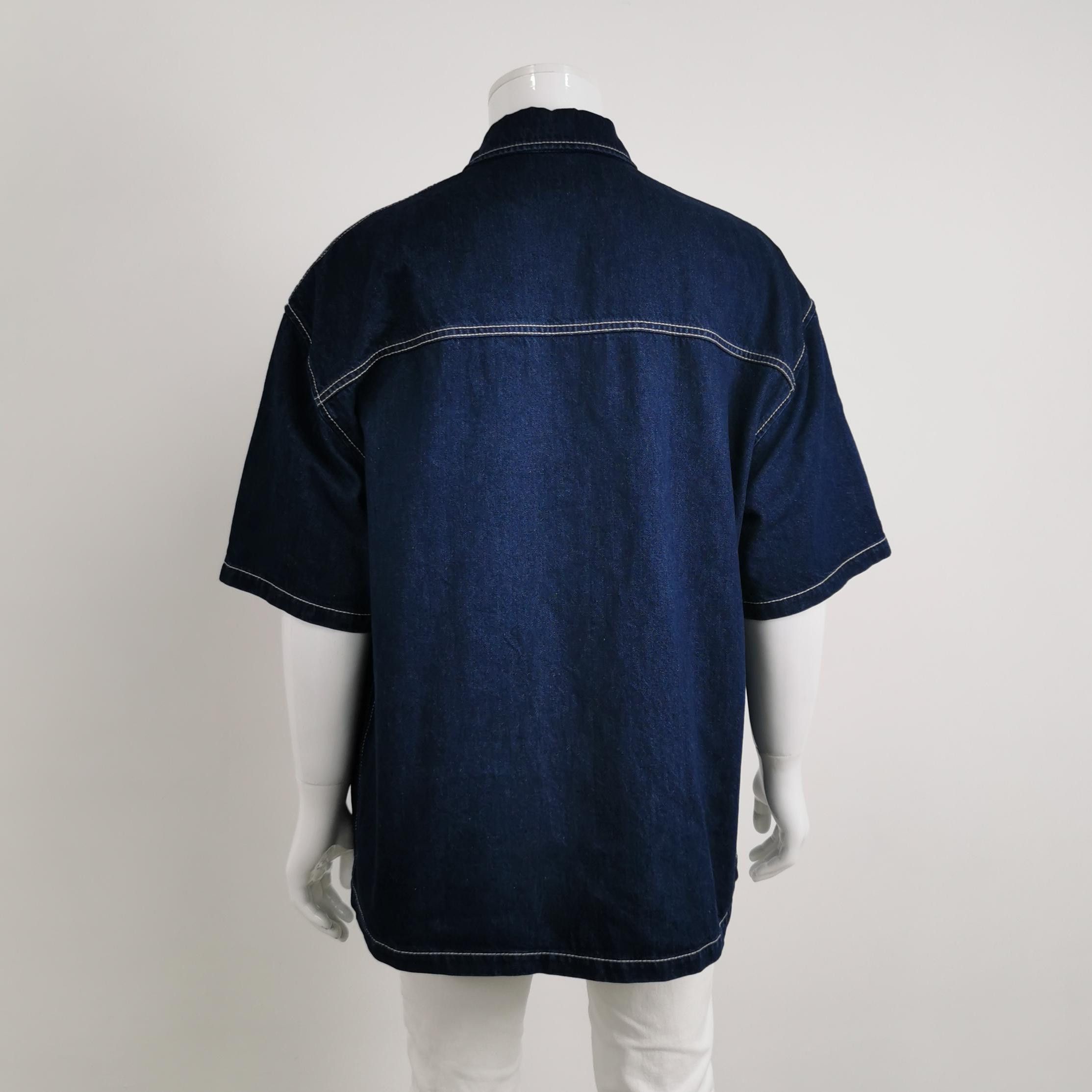 Gucci Gucci Denim Evolution Shirt Size M Size US M / EU 48-50 / 2 - 2 Thumbnail