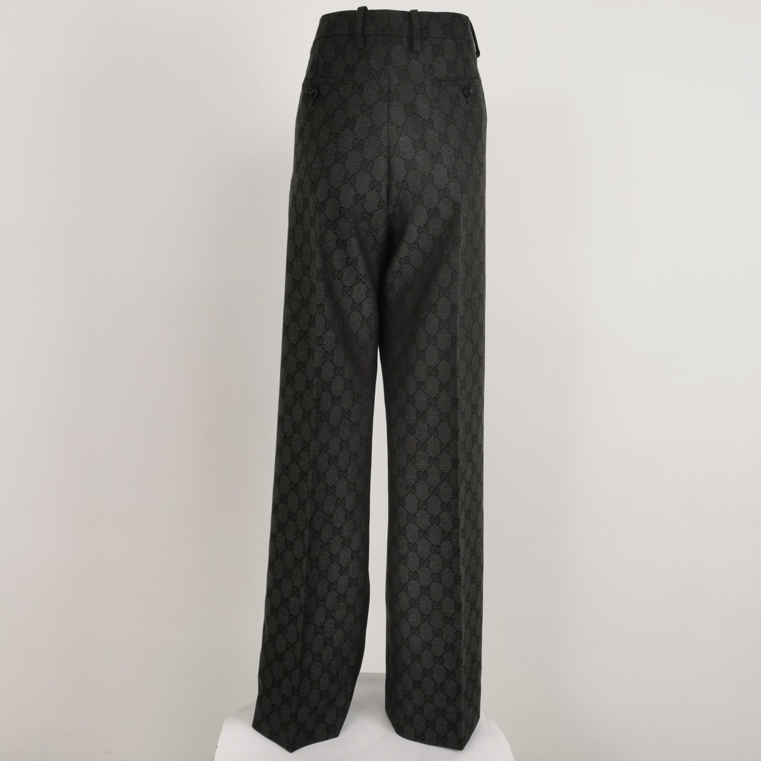 Gucci Gucci GG Monogram Wool Trousers Size 28 Size US 28 / EU 44 - 2 Thumbnail