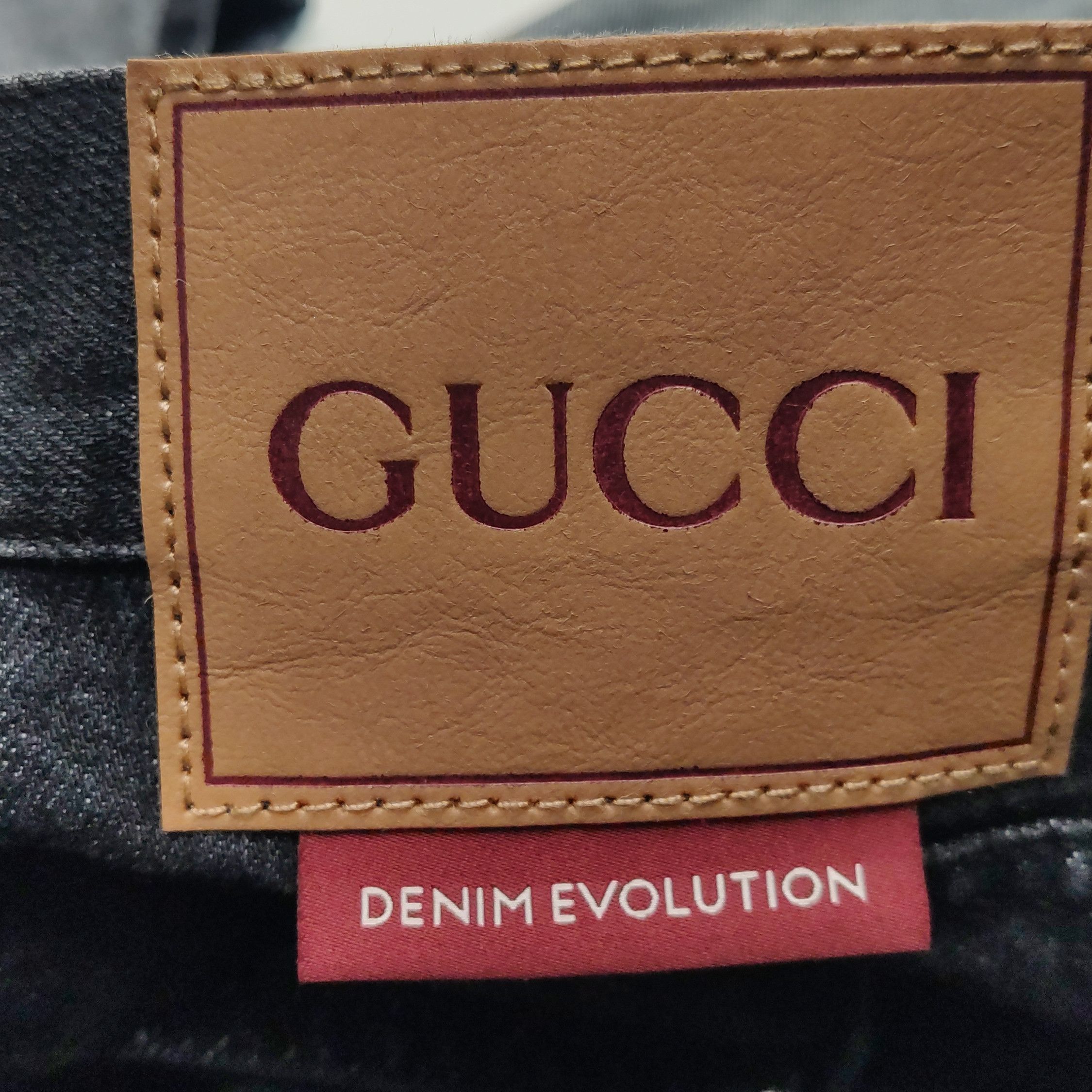 Gucci Gucci Denim Evolution Jeans Size 30 Size US 30 / EU 46 - 11 Thumbnail