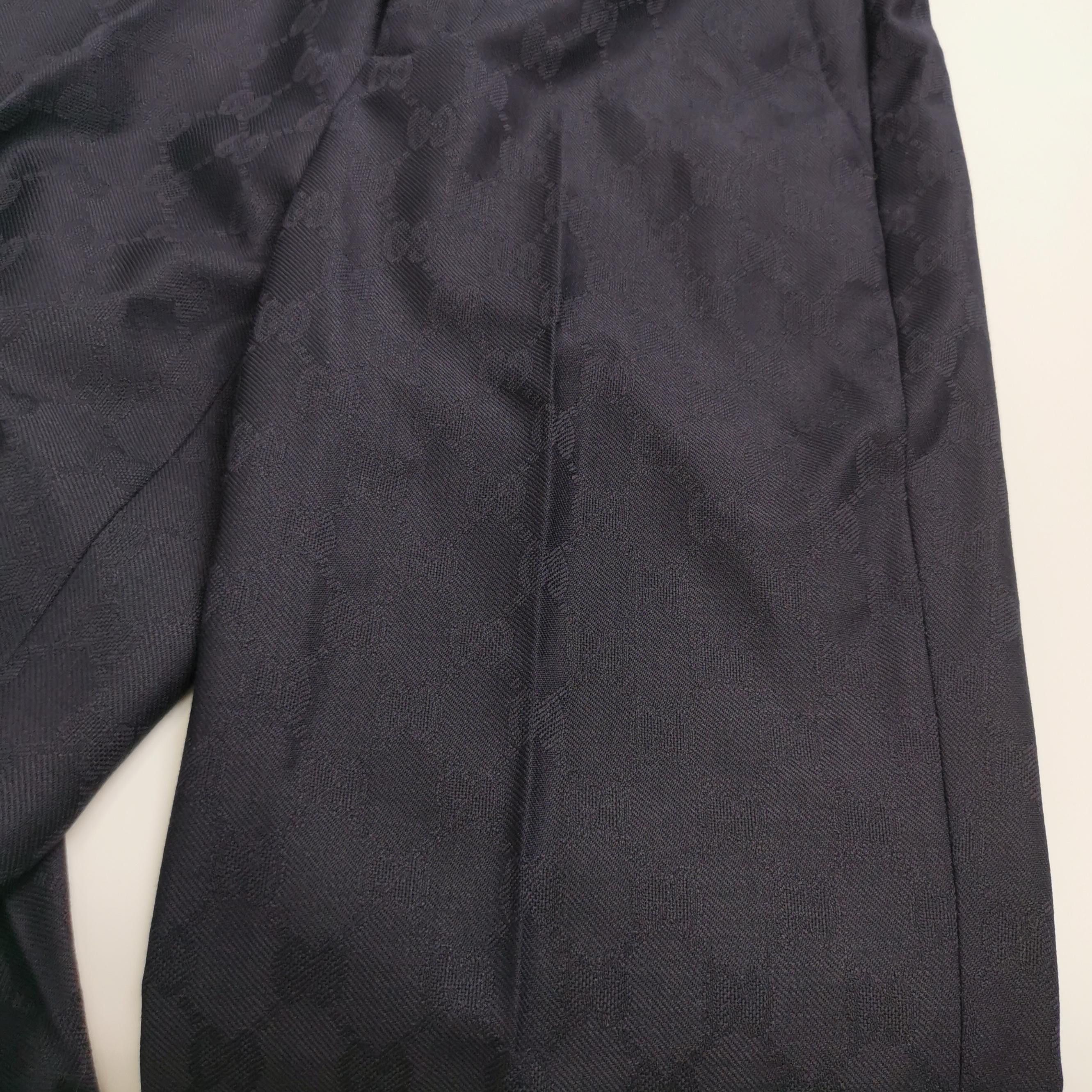 Gucci Gucci Monogram Wool Pants Size 38 Size 26" / US 2 / IT 38 - 3 Thumbnail