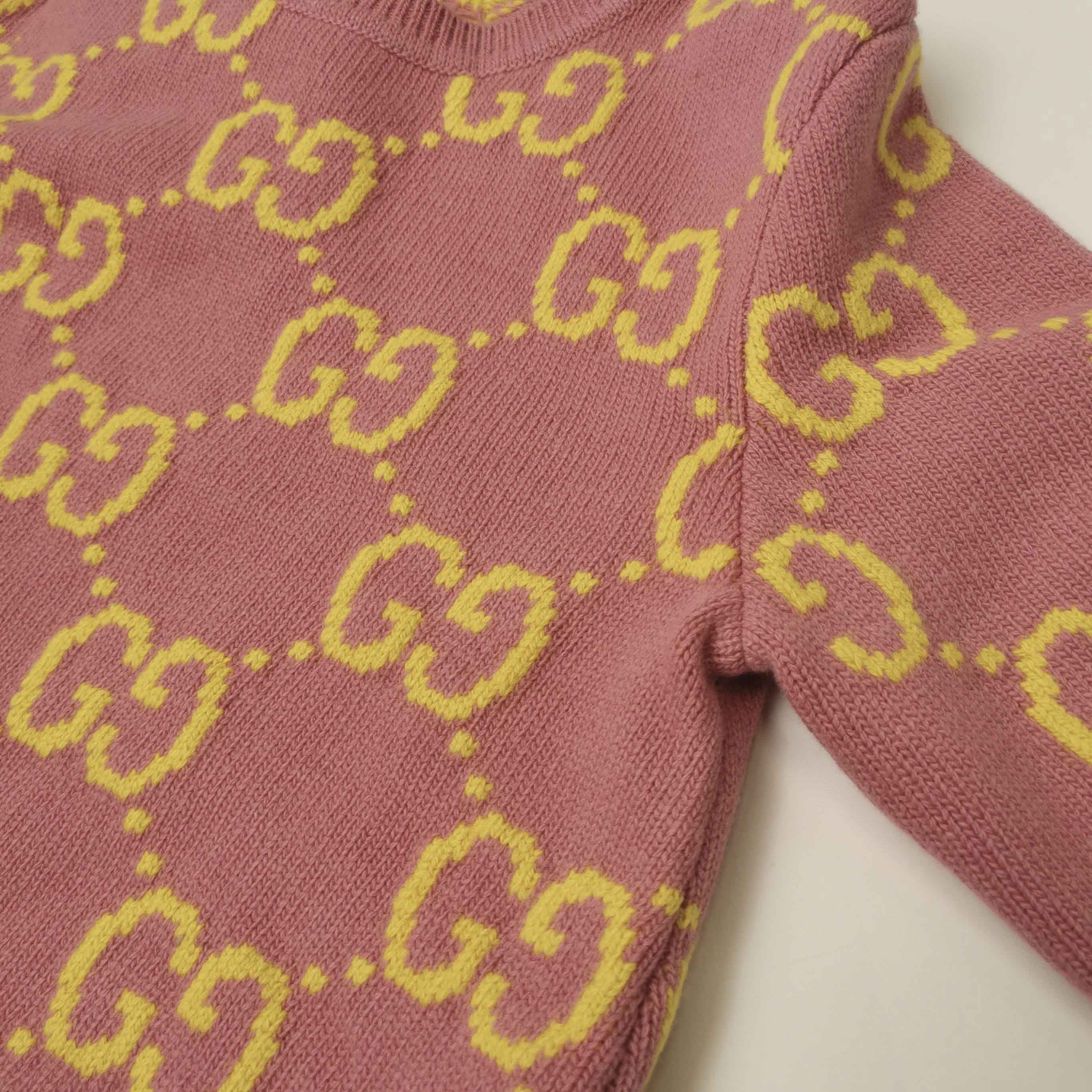 Gucci Gucci GG Logo Wool Mini Dress Size S Size S / US 4 / IT 40 - 3 Thumbnail