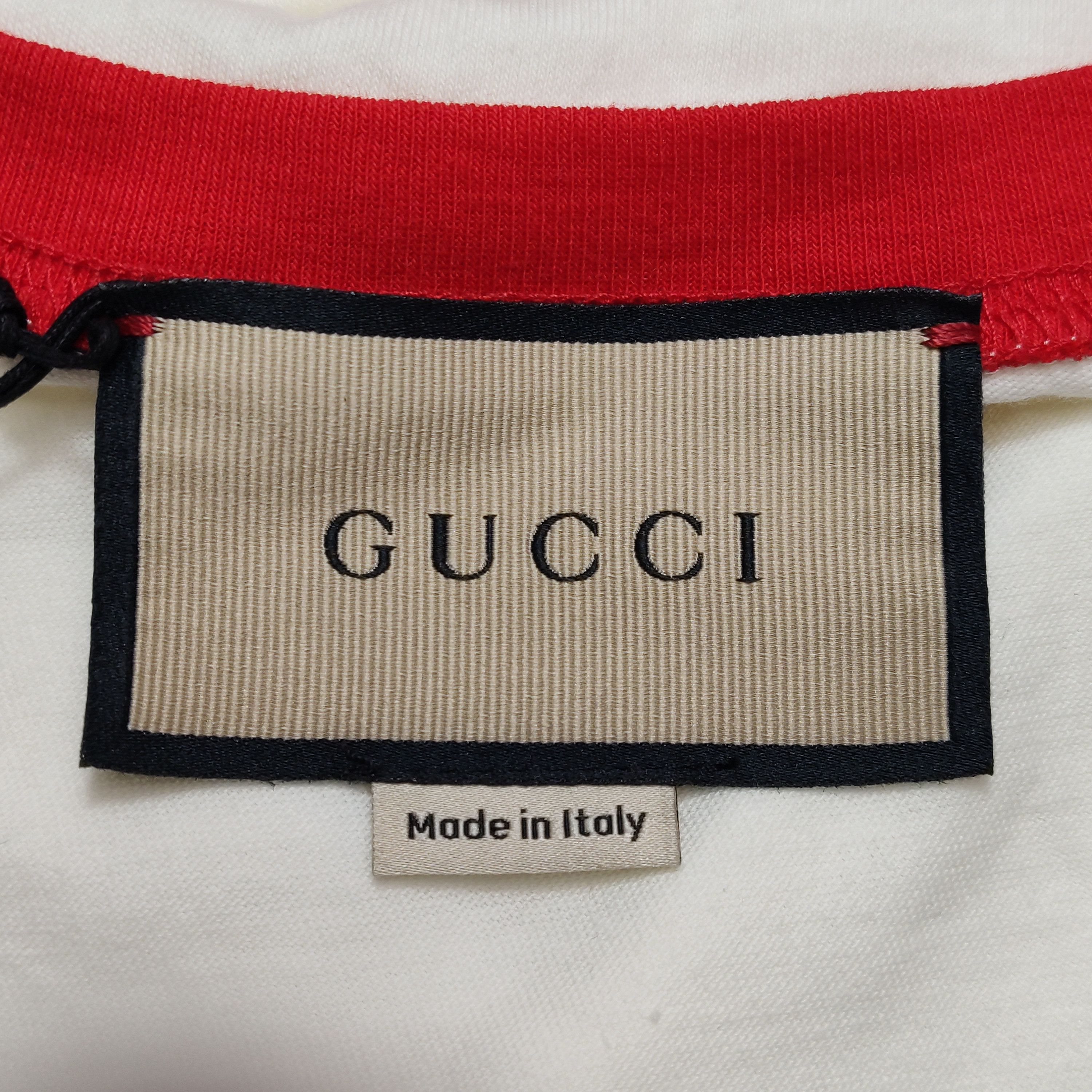 Gucci Gucci Strawberry Logo T-Shirt Size XS Size XS / US 0-2 / IT 36-38 - 5 Thumbnail