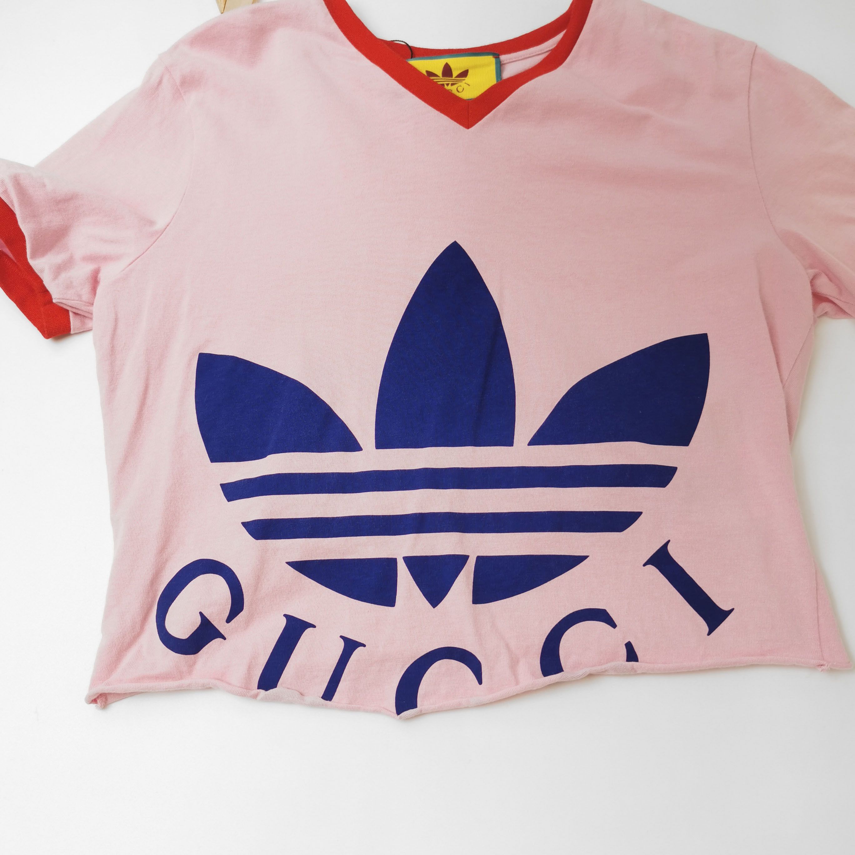 Gucci Gucci x Adidas Logo T-Shirt Size S Size S / US 4 / IT 40 - 3 Thumbnail