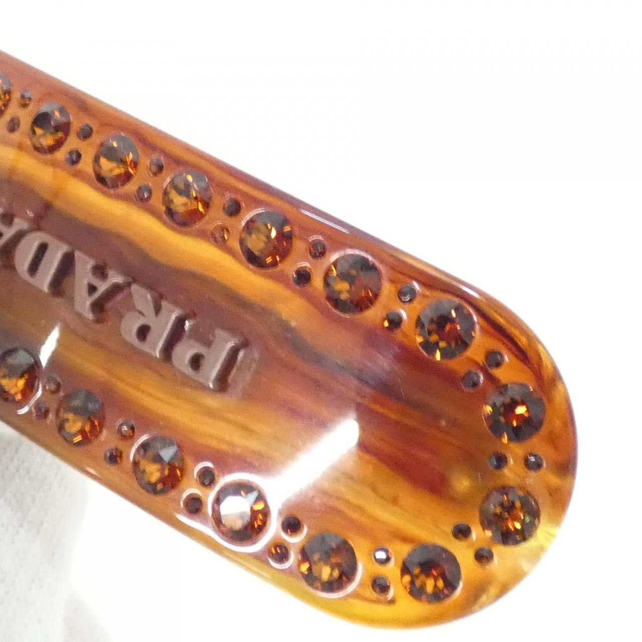Prada Prada Prada Hair Clip Plastic / Synthetic Other 1IF043 DUTY FREE for USA Size ONE SIZE - 4 Thumbnail