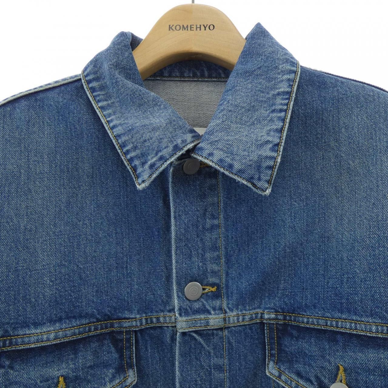 Maison Margiela Maison Margiela Maison Margiela Denim Jacket Textile Outerwear S50AM0483 S30561 DUTY FREE for USA Size ONE SIZE - 5 Thumbnail