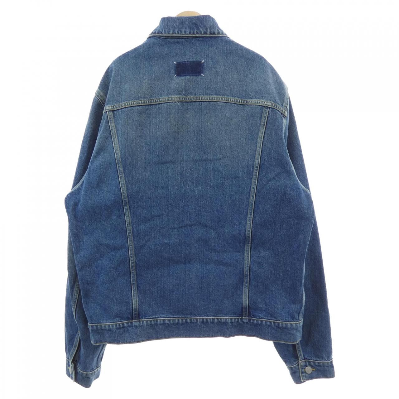 Maison Margiela Maison Margiela Maison Margiela Denim Jacket Textile Outerwear S50AM0483 S30561 DUTY FREE for USA Size ONE SIZE - 2 Thumbnail