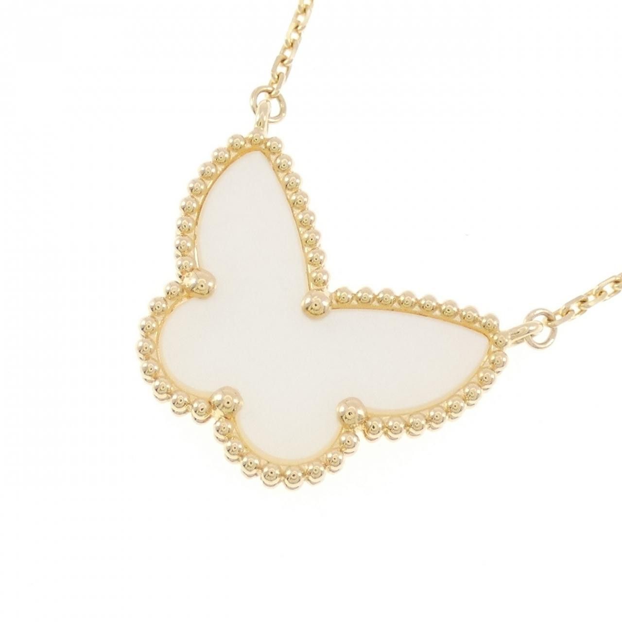 Van Cleef & Arpels Van Cleef & Arpels Van Cleef & Arpels Lucky Alhambra Mother of Pearl Necklace Precious Metal Necklace VCARD99500 DUTY FREE for USA Size ONE SIZE - 3 Thumbnail