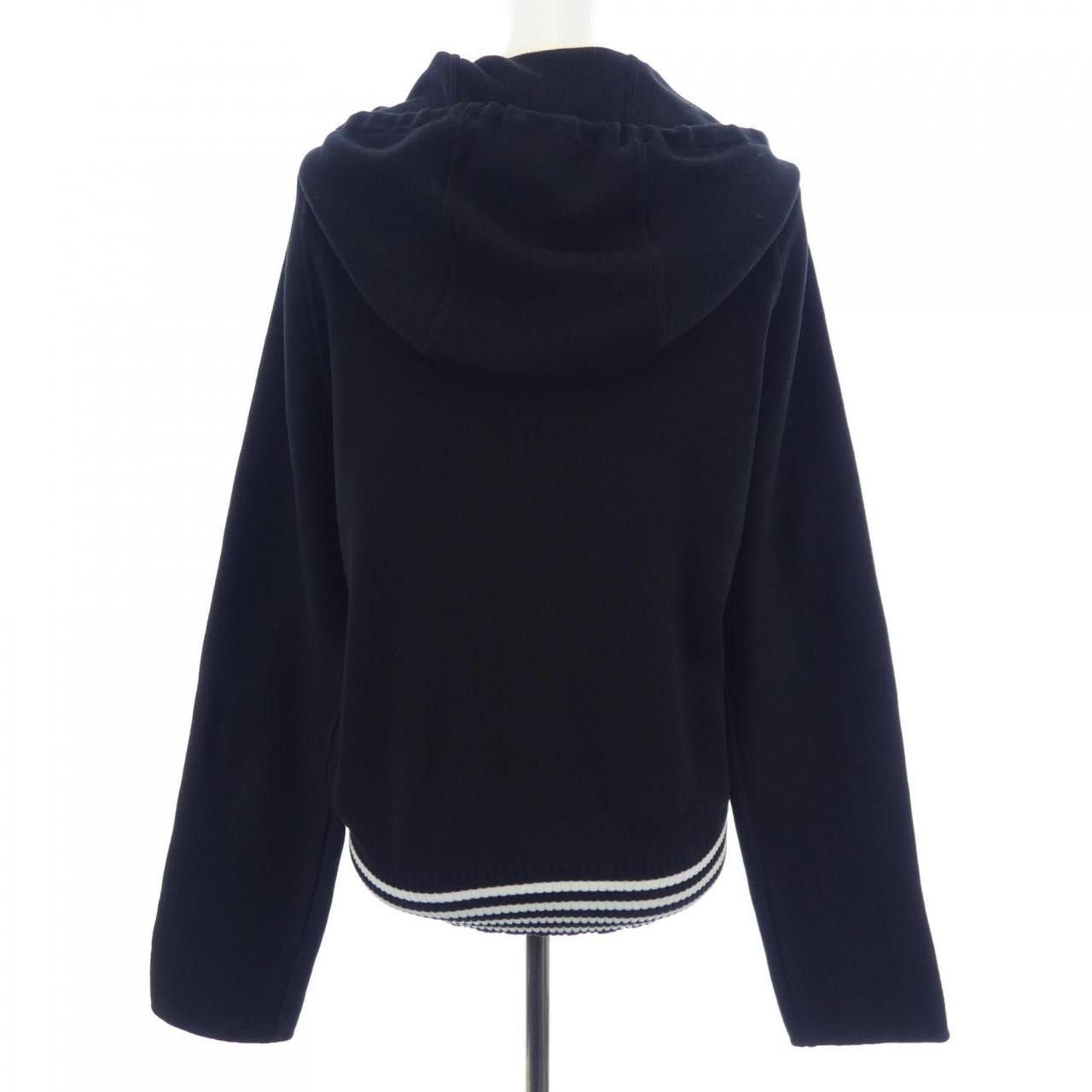 Chanel Chanel Chanel IDENTIFICATION Hoodie Textile Sweatshirts & Hoodies P23238V01521 DUTY FREE for USA Size ONE SIZE - 2 Thumbnail