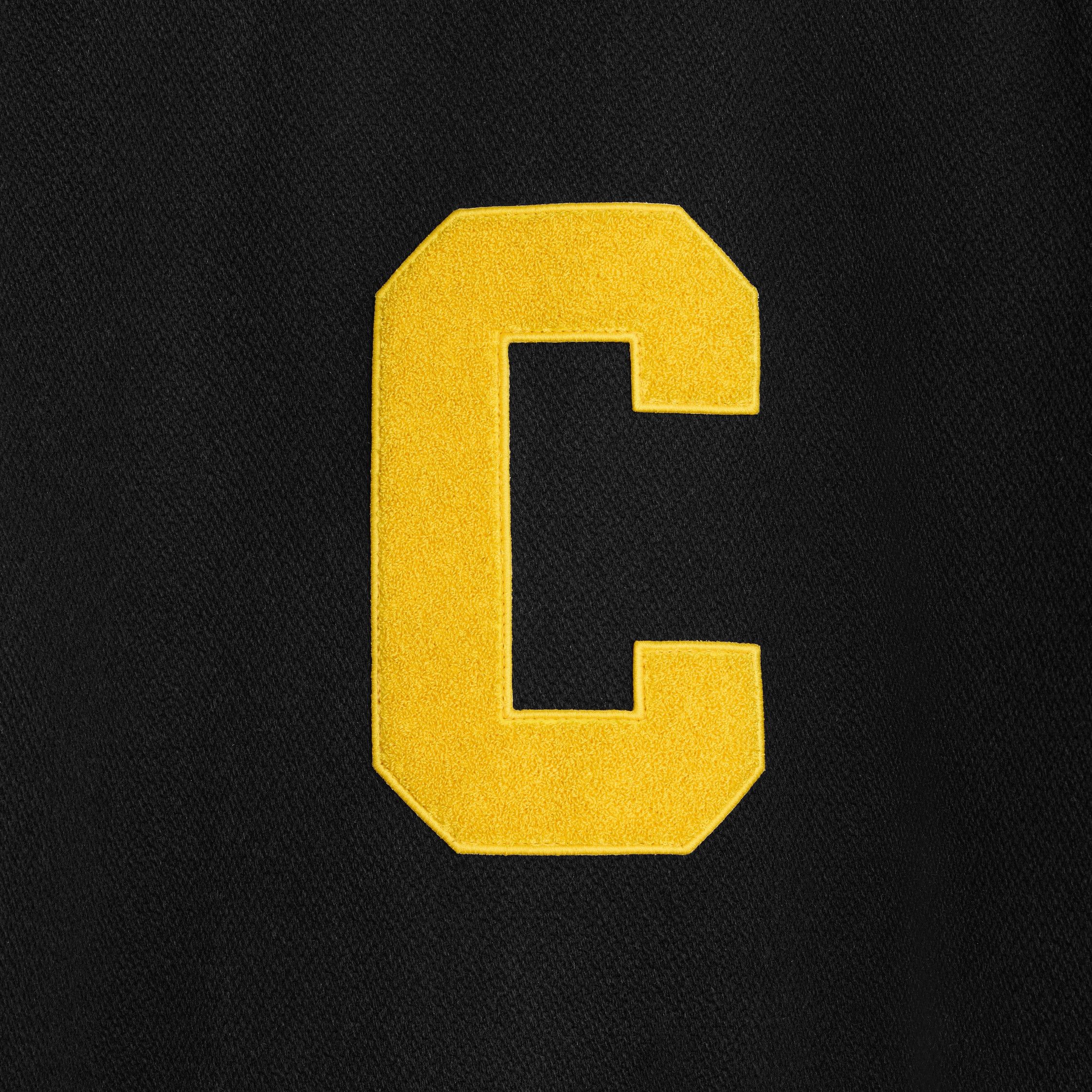 Celine CLASSIC TEDDY JACKET IN TEXTURED WOOL black/white/yellow_ Size US XL / EU 56 / 4 - 4 Thumbnail