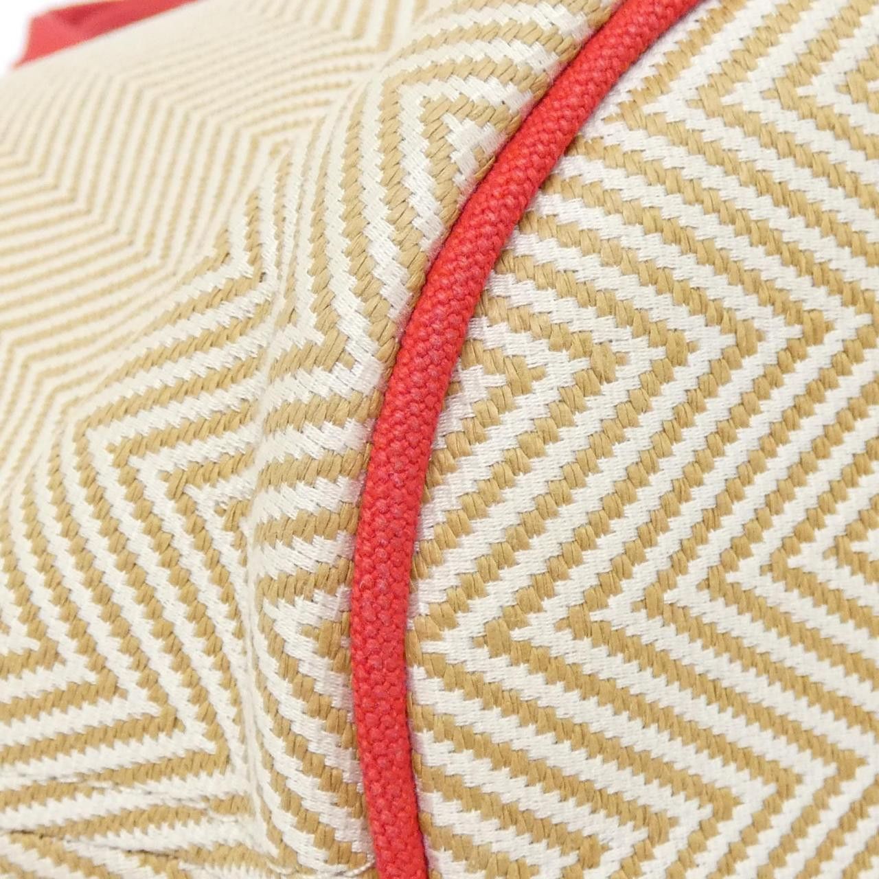 Hermes Hermes Hermes Panier De Plage Chevron Abaca Canvas Bag Tote Bag DUTY FREE for USA Size ONE SIZE - 2 Thumbnail