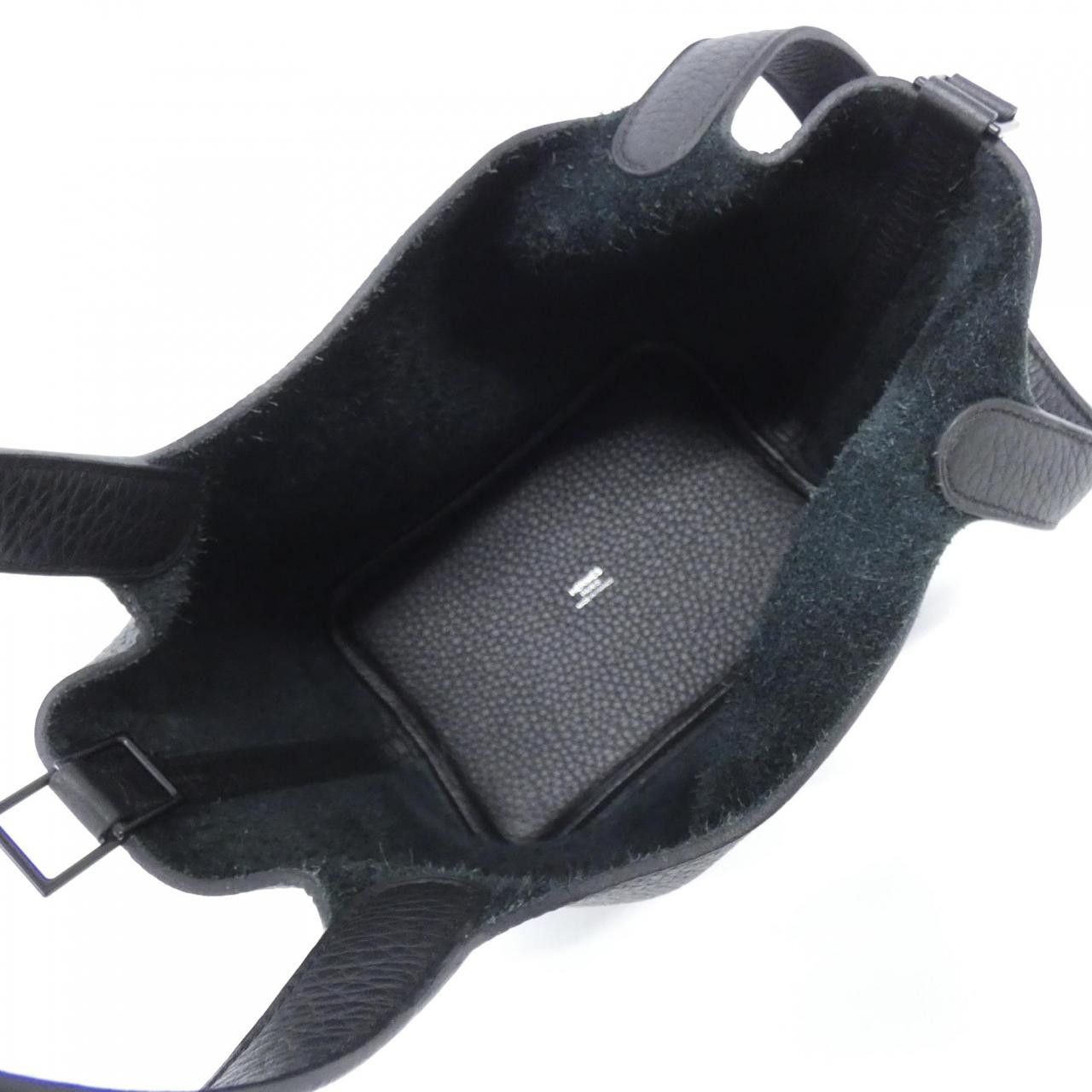 Hermes Hermes Hermes Picotin Lock Monochrome Taurillon Clemence Handbag Leather Handbag Z DUTY FREE for USA Size ONE SIZE - 5 Thumbnail