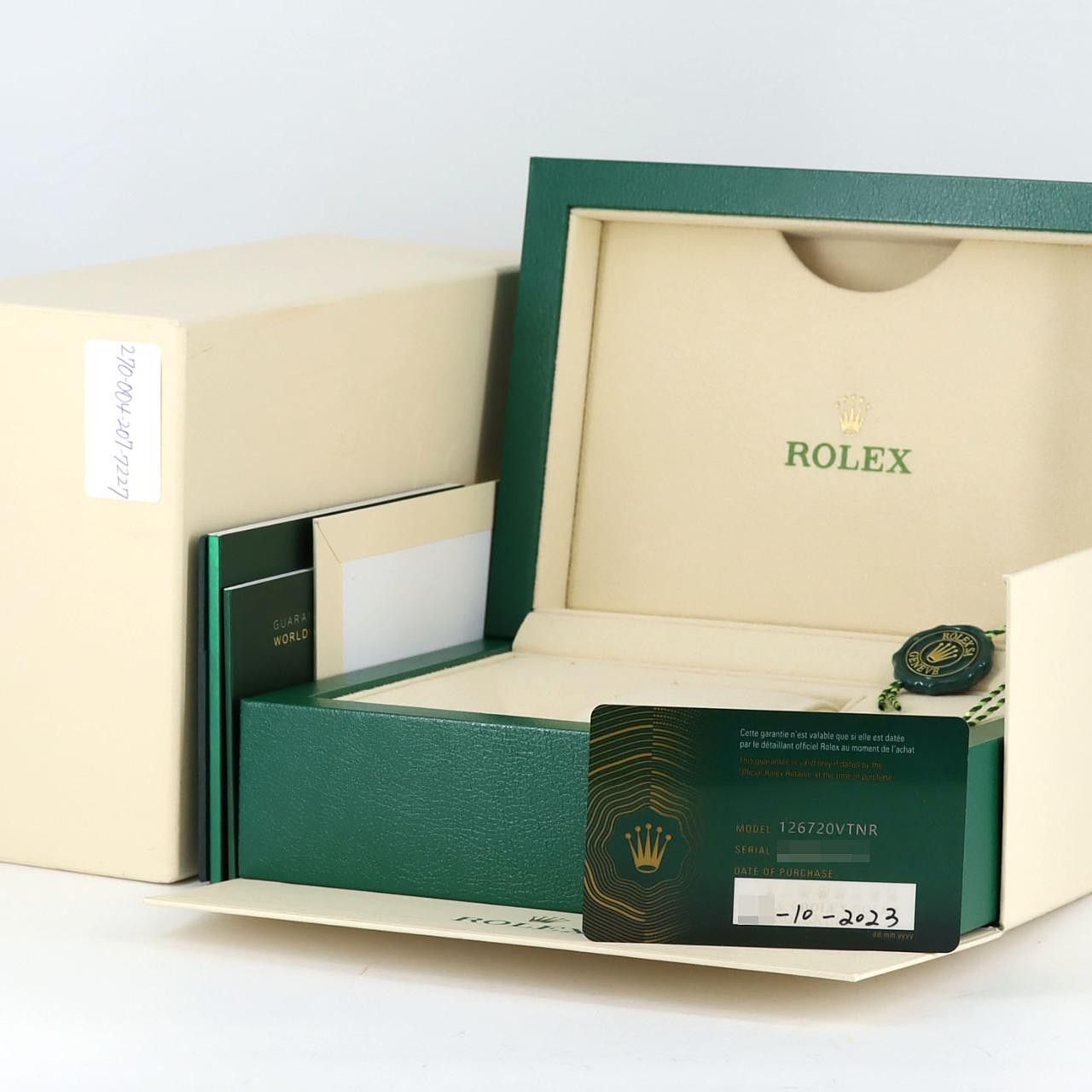 Rolex Rolex Rolex GMT Master II Stainless Steel Metal Automatic 126720VTNR5 DUTY FREE for USA Size ONE SIZE - 7 Thumbnail