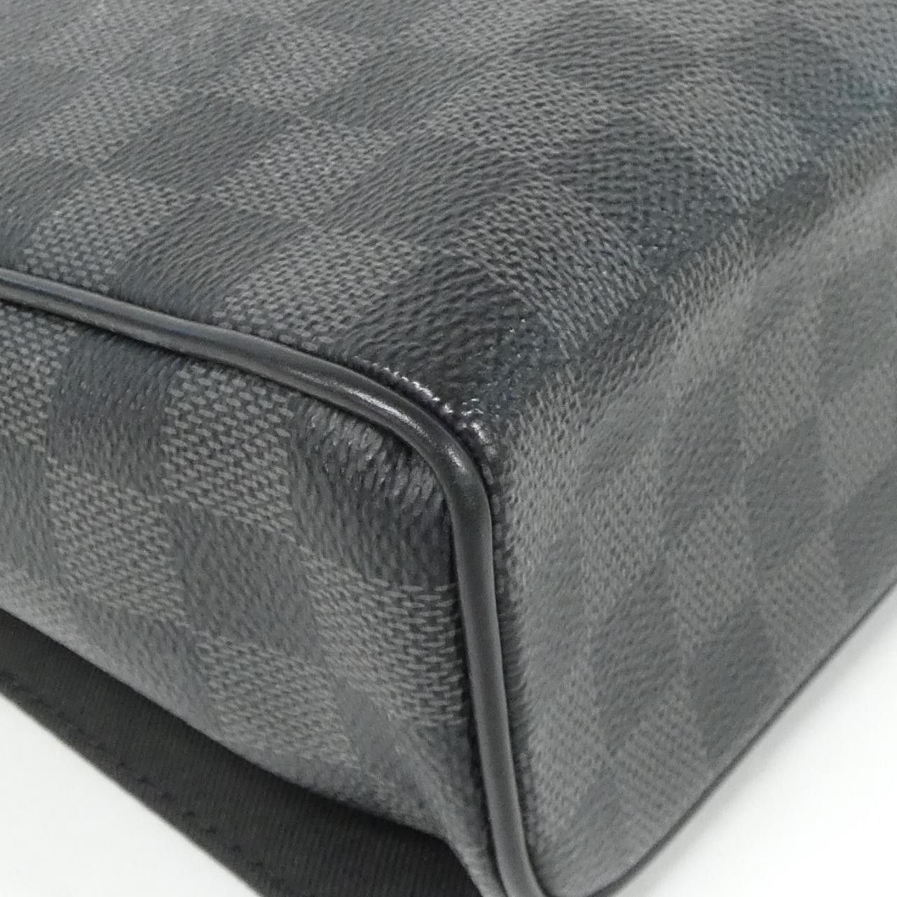 Louis Vuitton Louis Vuitton Louis Vuitton Damier Graphite Shoulder Bag Textile Shoulder Bag N41028 DUTY FREE for USA Size ONE SIZE - 3 Thumbnail
