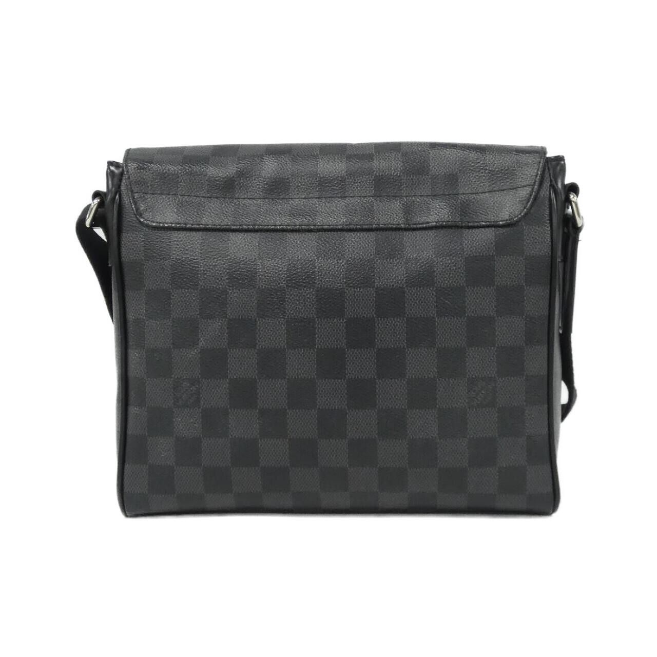 Louis Vuitton Louis Vuitton Louis Vuitton Damier Graphite Shoulder Bag Textile Shoulder Bag N41028 DUTY FREE for USA Size ONE SIZE - 2 Thumbnail