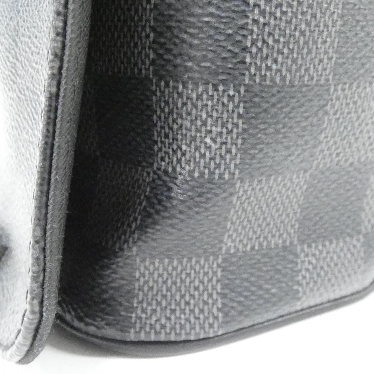 Louis Vuitton Louis Vuitton Louis Vuitton Damier Graphite Shoulder Bag Textile Shoulder Bag N41028 DUTY FREE for USA Size ONE SIZE - 5 Thumbnail