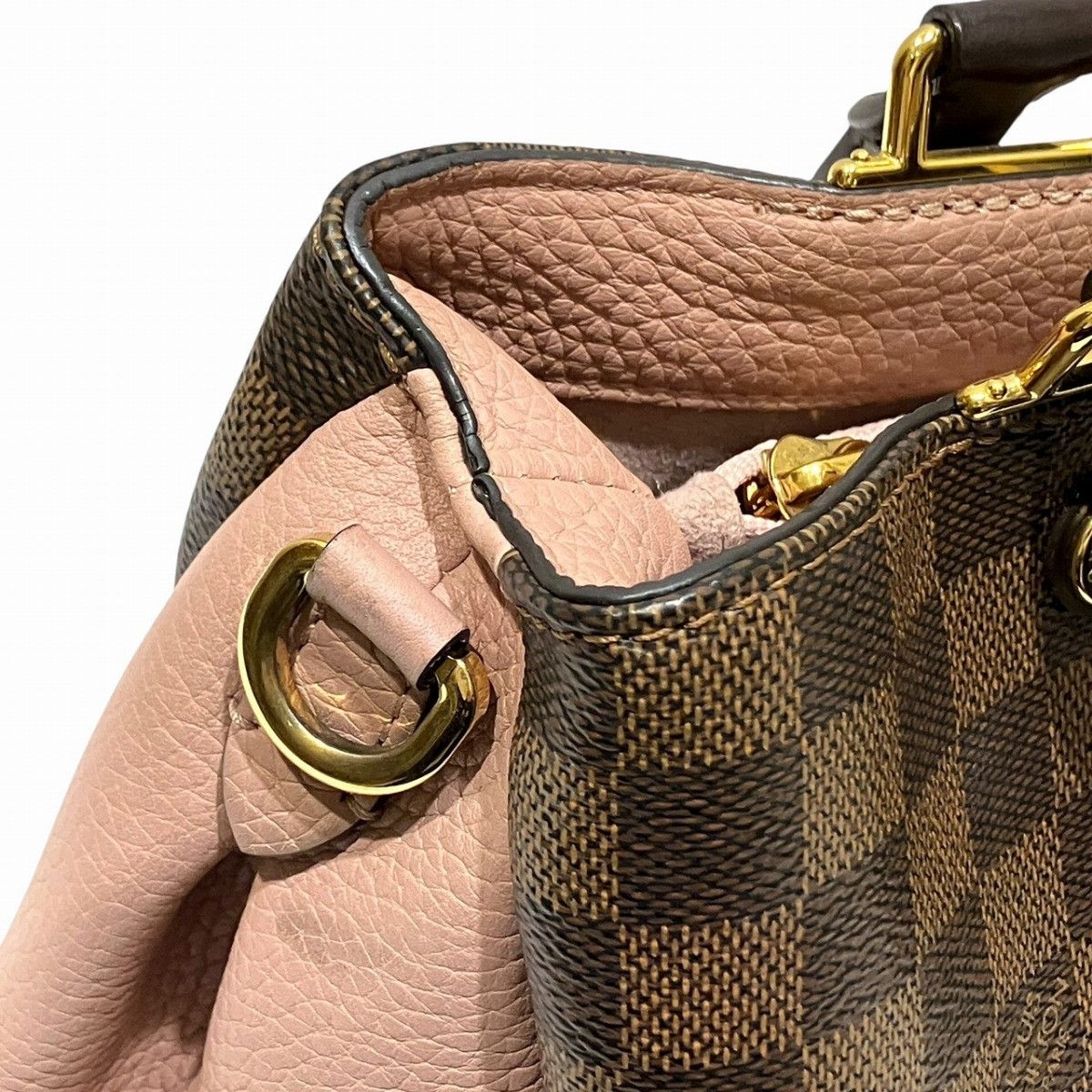 Louis Vuitton Louis Vuitton Louis Vuitton Brittany Damier Handbag Textile Handbag N41674 DUTY FREE for USA Size ONE SIZE - 7 Thumbnail