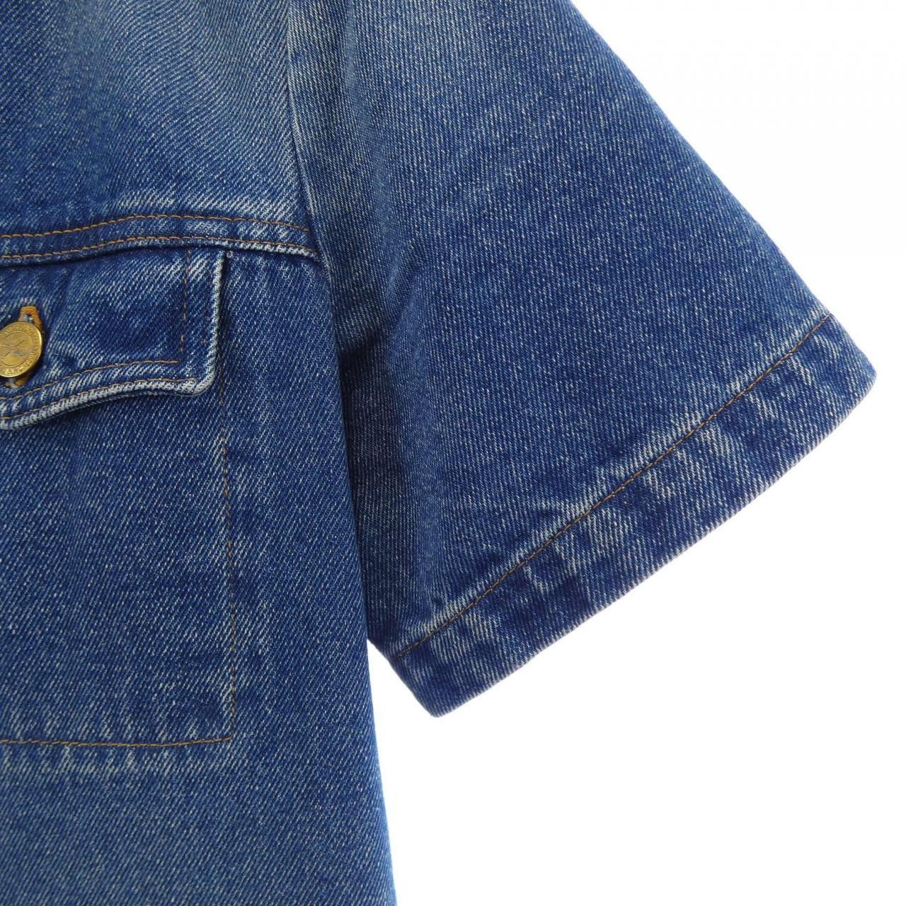 Other A.P.C A.P.C. Denim Jacket Textile Outerwear DUTY FREE for USA Size ONE SIZE - 6 Thumbnail