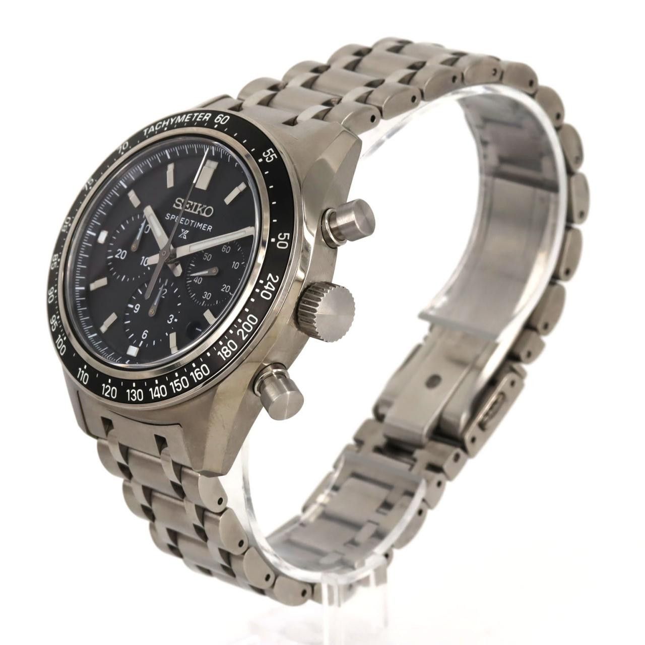 Seiko Seiko Seiko Prospex Speedtimer Stainless Steel Mens Watch Metal Automatic 8R48-00V0/SBEC027 DUTY FREE for USA Size ONE SIZE - 2 Thumbnail