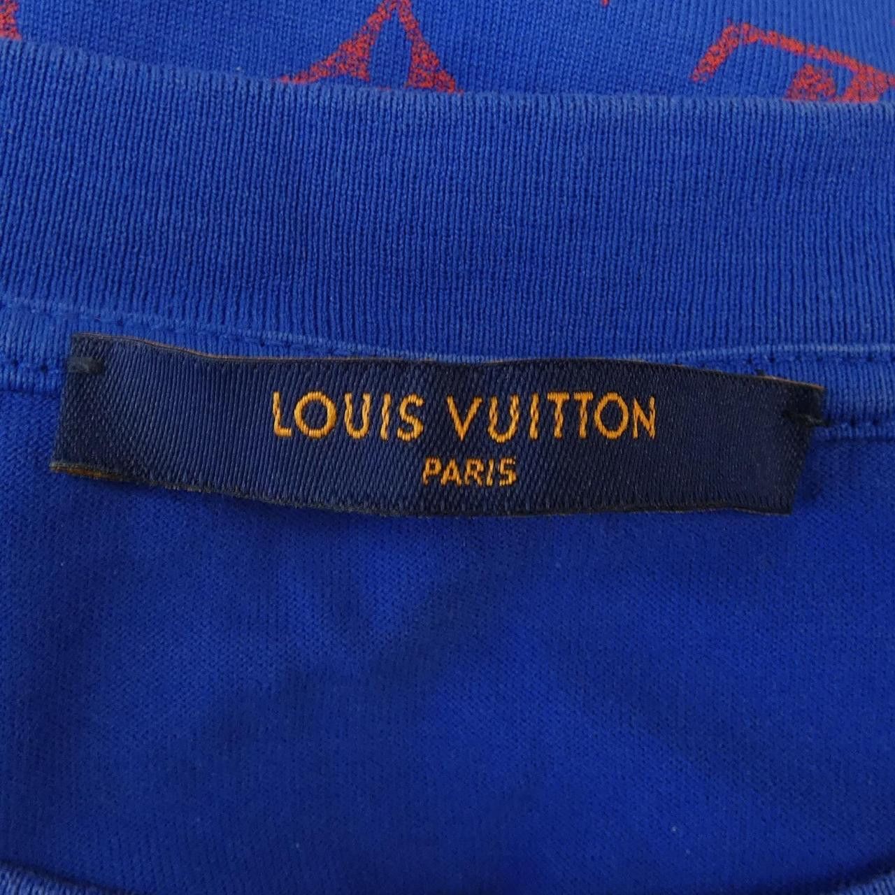Louis Vuitton Louis Vuitton Louis Vuitton Cotton T Shirt Textile T-Shirts HKY46WNPG DUTY FREE for USA Size ONE SIZE - 4 Thumbnail