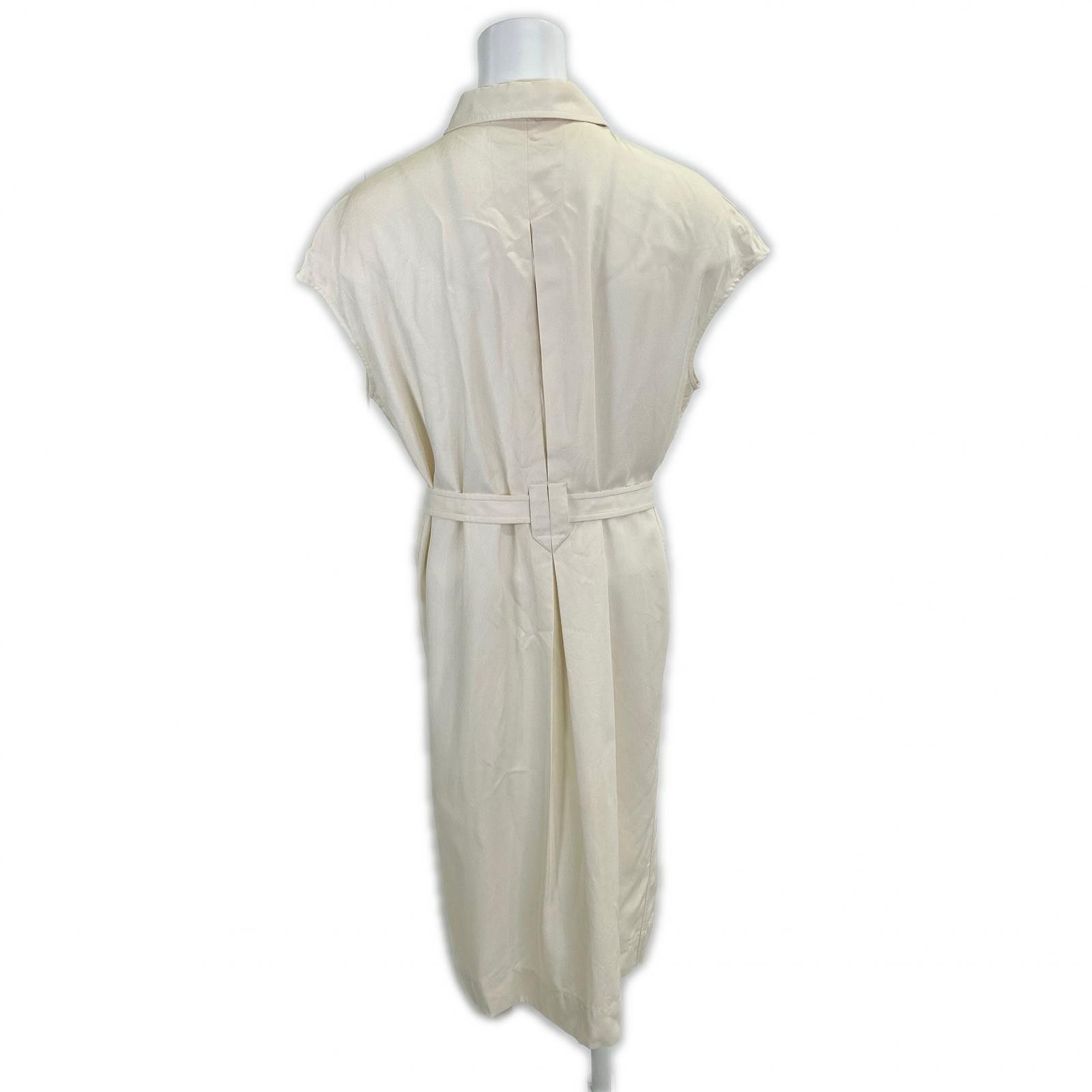 Hermes Hermes Hermes Silk Sleeveless Dress Textile Dresses DUTY FREE for USA Size ONE SIZE - 2 Thumbnail