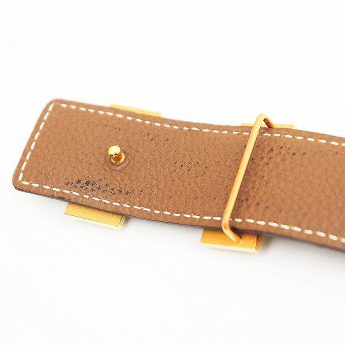 Hermes Hermes Hermes Constance Leather Belt Leather Belt Stamp H (2004) DUTY FREE for USA Size ONE SIZE - 4 Thumbnail
