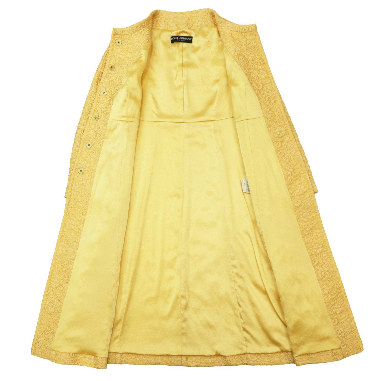 Dolce & Gabbana Dolce & Gabbana Dolce&Gabbana Jacquard Coat Textile Outerwear DUTY FREE for USA Size ONE SIZE - 6 Thumbnail