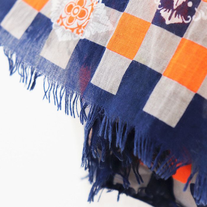 Louis Vuitton Louis Vuitton Louis Vuitton Cotton Stole Textile Scarf 401910 DUTY FREE for USA Size ONE SIZE - 3 Thumbnail