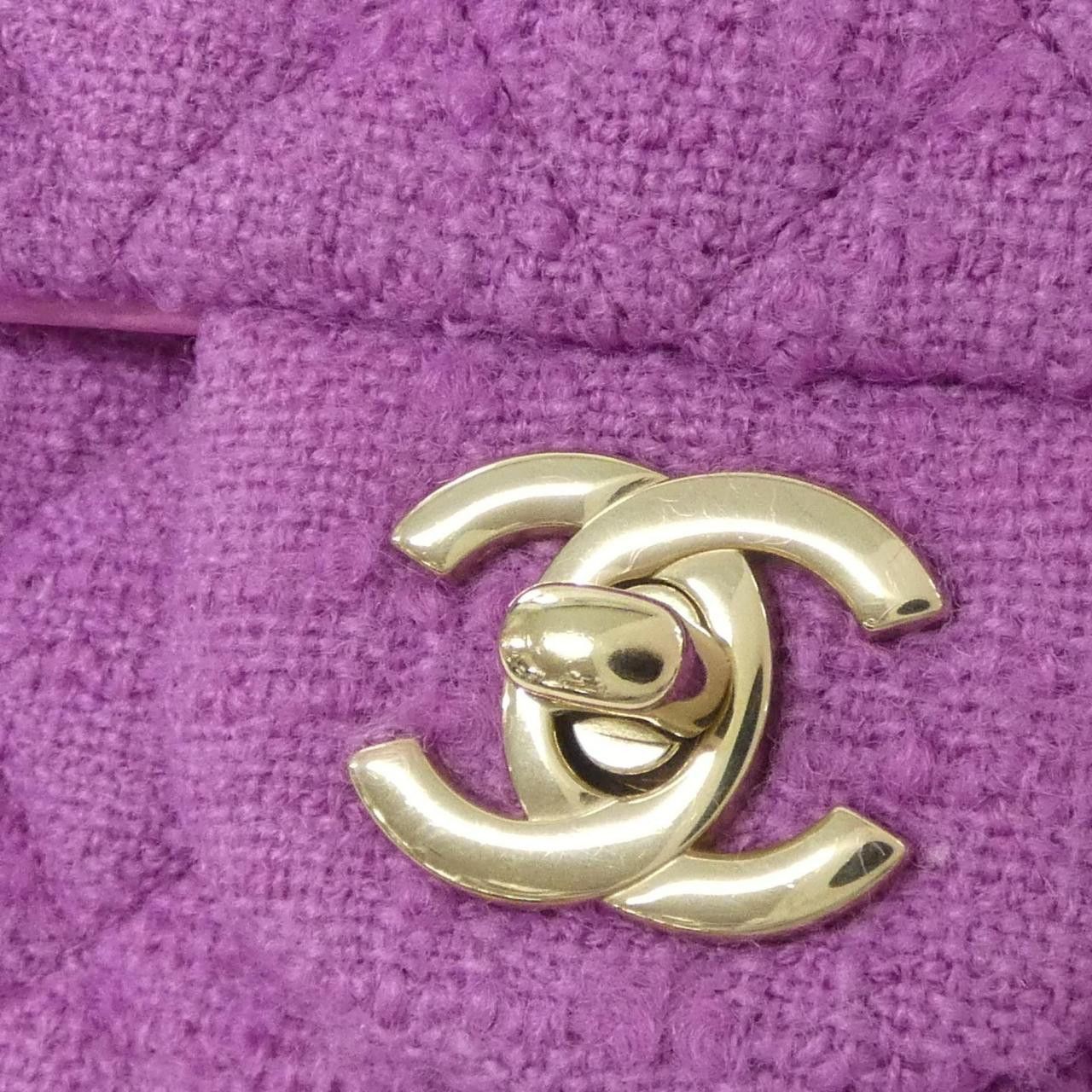 Chanel Chanel Chanel Wool Tweed Shoulder Bag Textile Shoulder Bag 69900 DUTY FREE for USA Size ONE SIZE - 4 Thumbnail