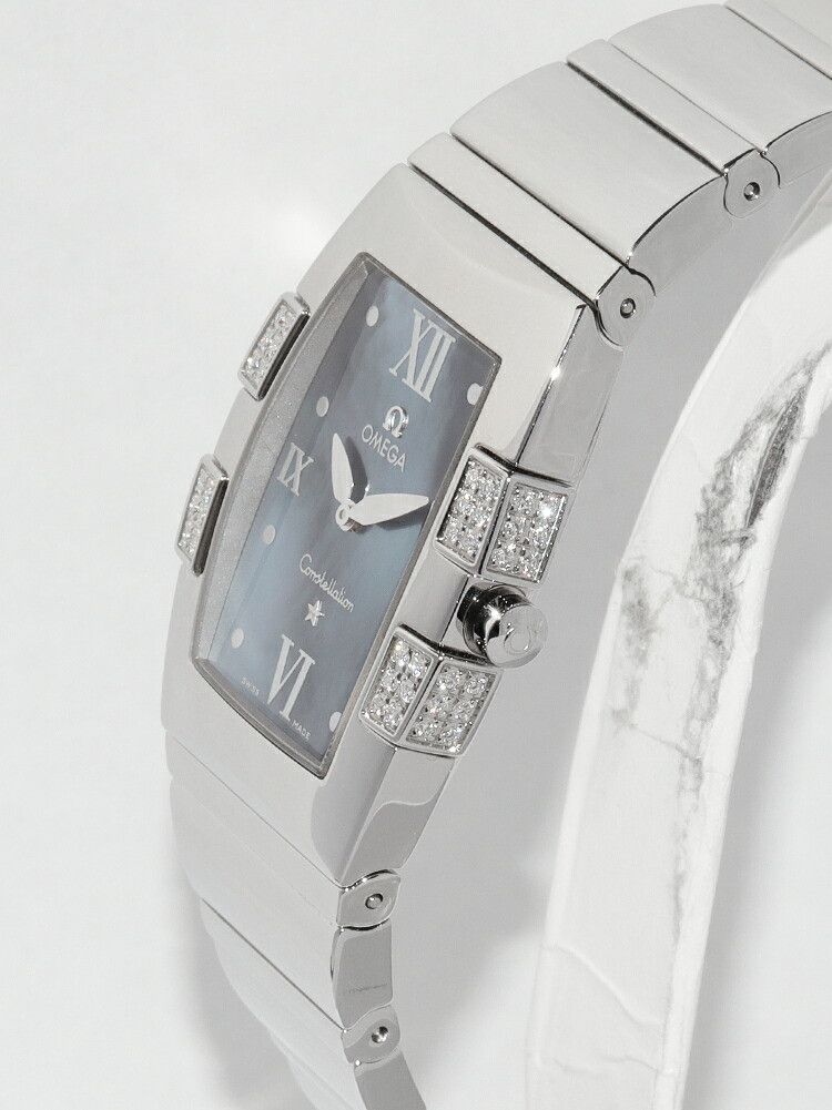 Omega Omega Omega Constellation Quadrella Steel Metal Quartz 1586.72 DUTY FREE for USA Size ONE SIZE - 3 Thumbnail