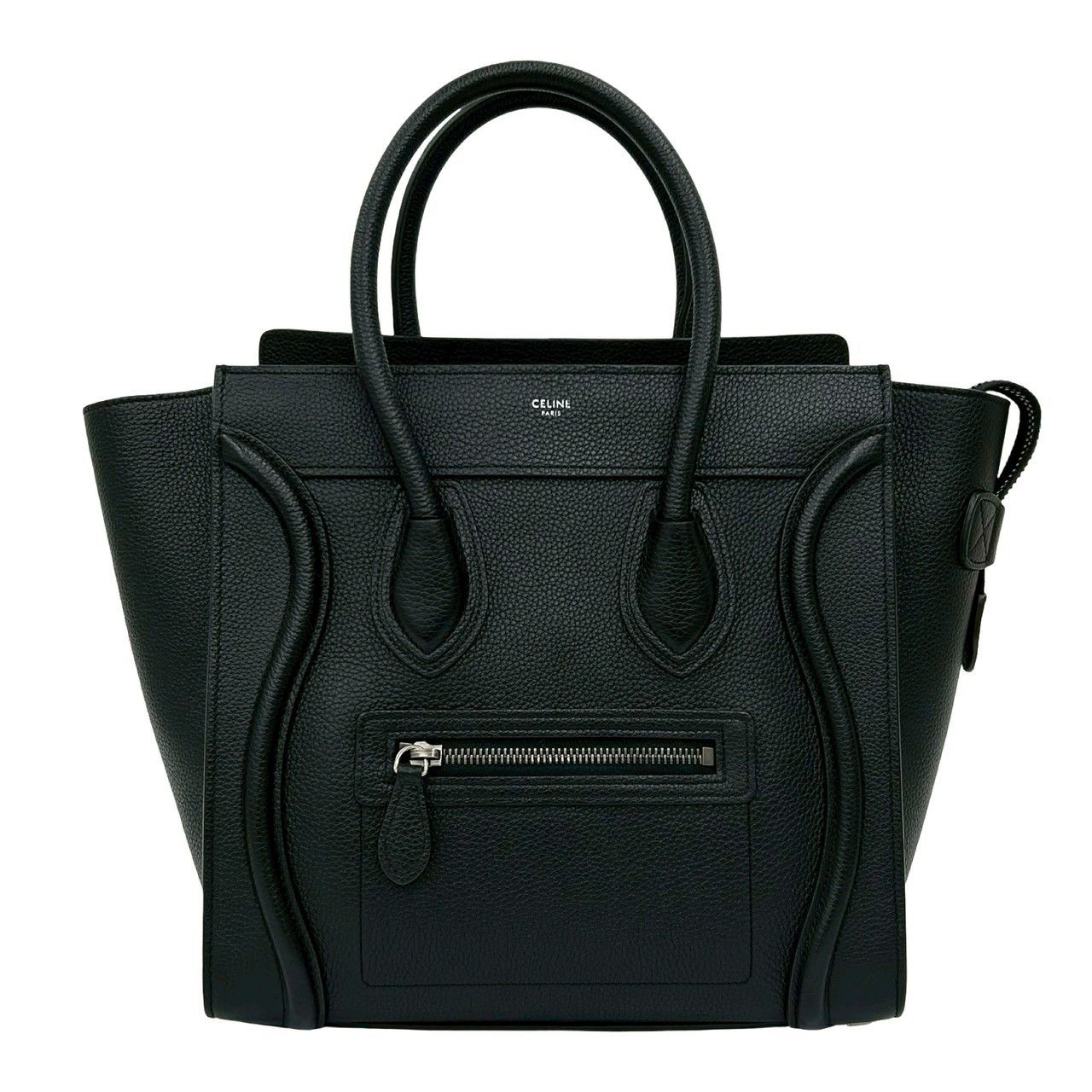 Celine Celine CELINE Luggage Micro Shopper Handbag Leather Handbag DUTY FREE for USA Size ONE SIZE - 3 Thumbnail