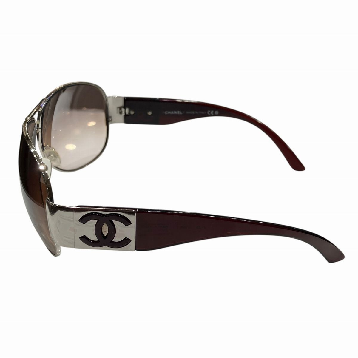 Chanel Chanel Chanel Sunglasses Plastic / Synthetic Sunglasses 4128 DUTY FREE for USA Size ONE SIZE - 3 Thumbnail
