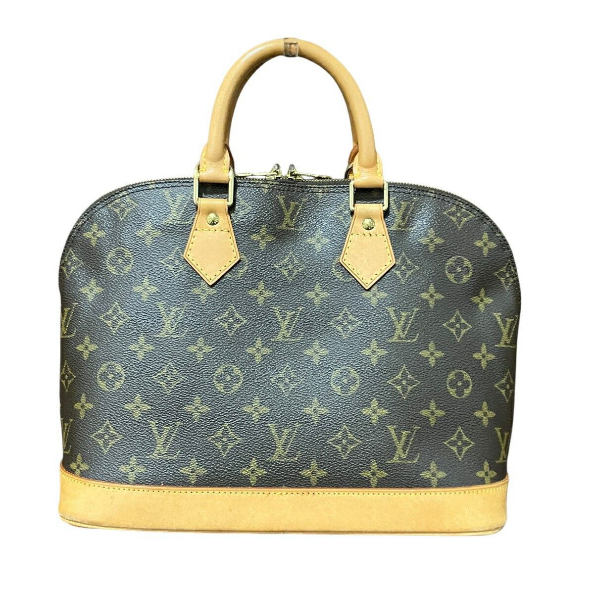Louis Vuitton Louis Vuitton Louis Vuitton Alma Monogram Handbag Textile Handbag M51130 DUTY FREE for USA Size ONE SIZE - 2 Thumbnail