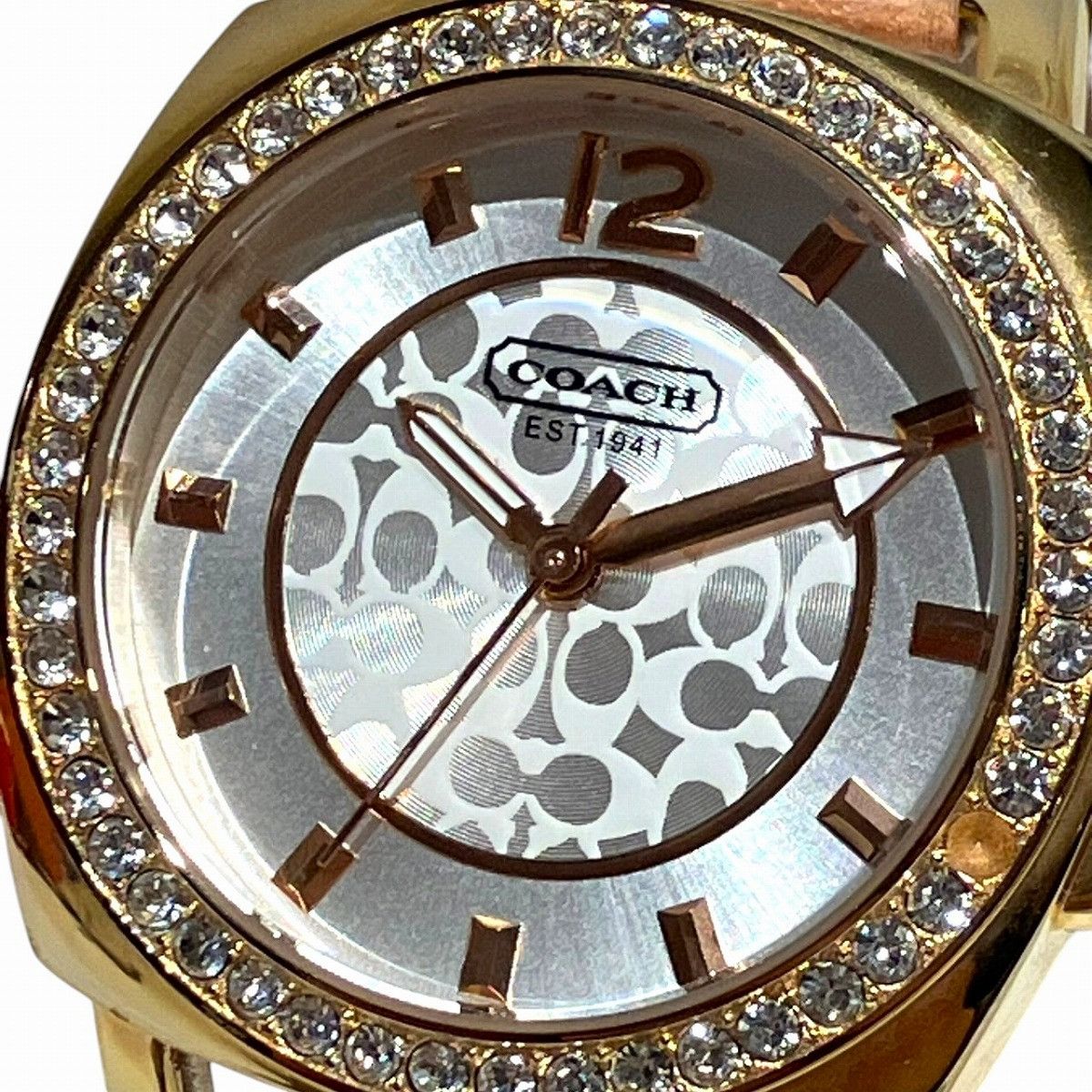 Coach Coach Coach Mini Signature Stainless Steel Quartz Watch Metal Quartz CA.64.7.34.0697S DUTY FREE for USA Size ONE SIZE - 4 Thumbnail
