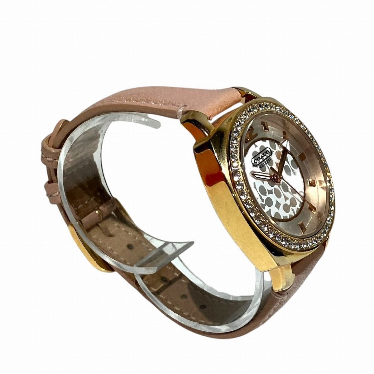 Coach Coach Coach Mini Signature Stainless Steel Quartz Watch Metal Quartz CA.64.7.34.0697S DUTY FREE for USA Size ONE SIZE - 3 Thumbnail