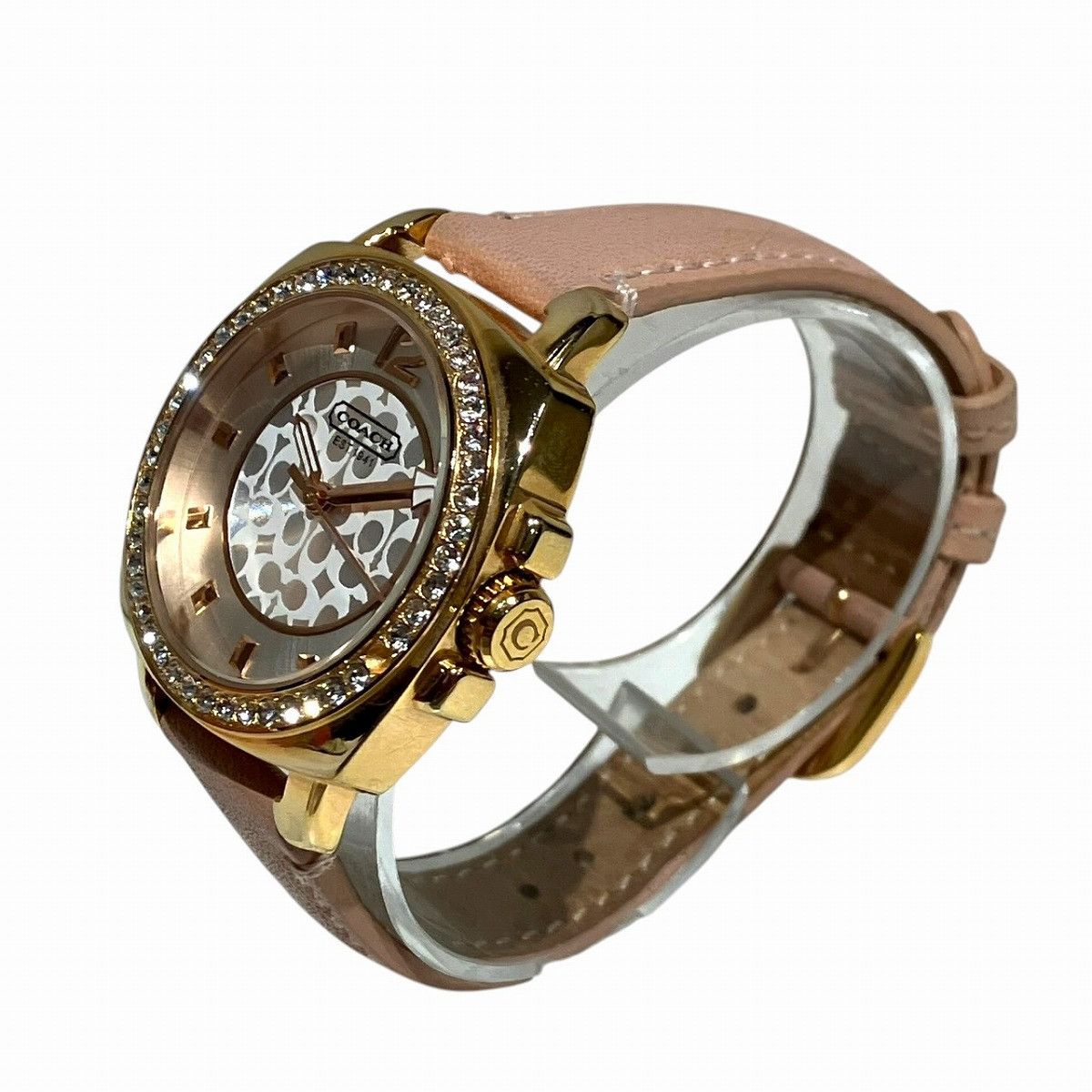 Coach Coach Coach Mini Signature Stainless Steel Quartz Watch Metal Quartz CA.64.7.34.0697S DUTY FREE for USA Size ONE SIZE - 2 Thumbnail