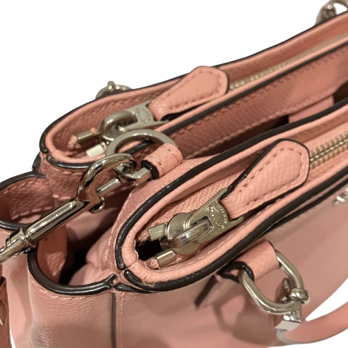 Coach Coach COACH Leather Handbag Leather Handbag F34797 DUTY FREE for USA Size ONE SIZE - 8 Thumbnail