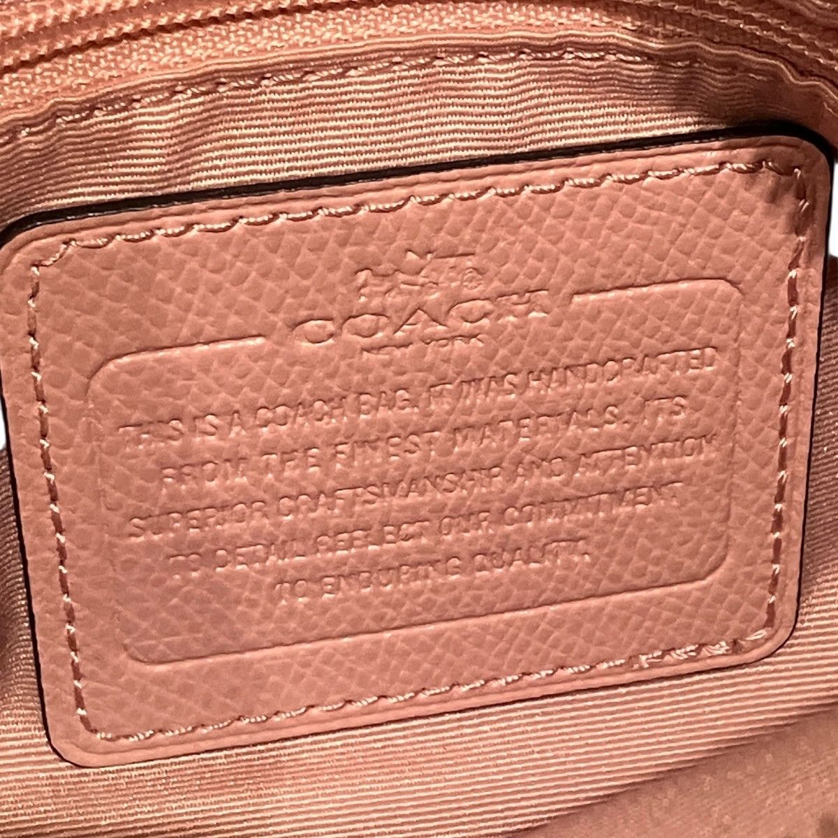 Coach Coach COACH Leather Handbag Leather Handbag F34797 DUTY FREE for USA Size ONE SIZE - 4 Thumbnail